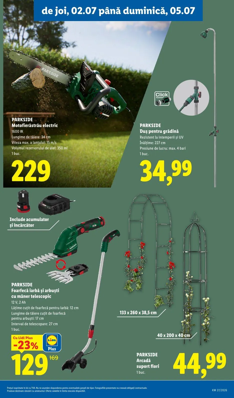 Catalog Oferte de neratat Lidl de la 29 iunie până la 5 iulie 2026 - Revista Pagina 89