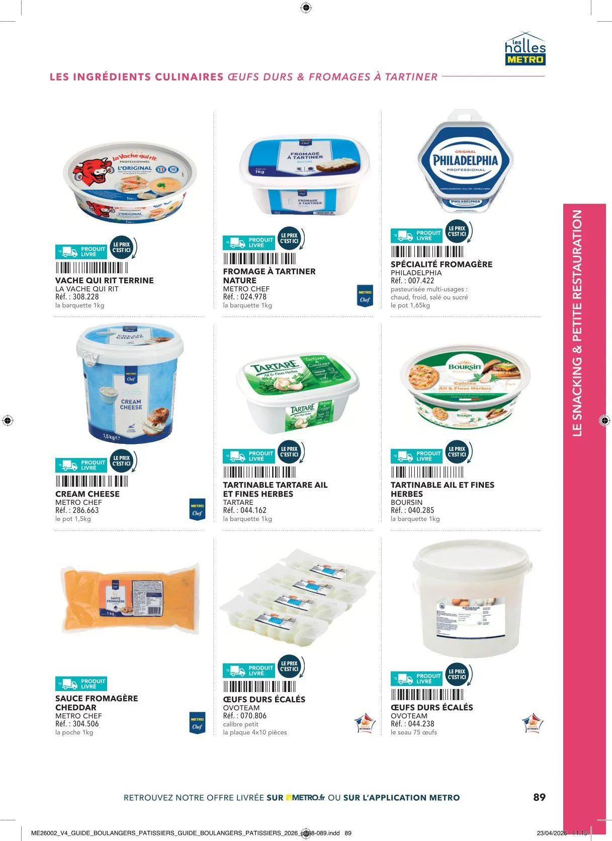 CATALOGUE du 29 avril au 31 mai 2026 - Catalogue page 89