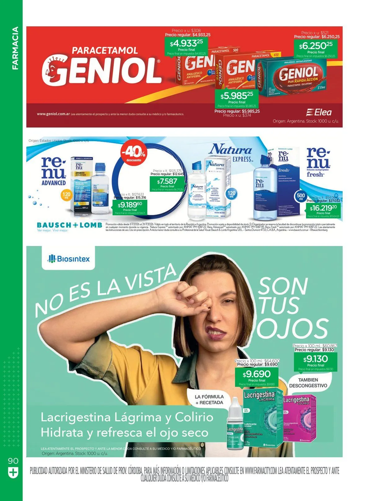 Ofertas de Farmacity Ofertas 1 de julio al 22 de julio 2026 - Página 90 del catálogo