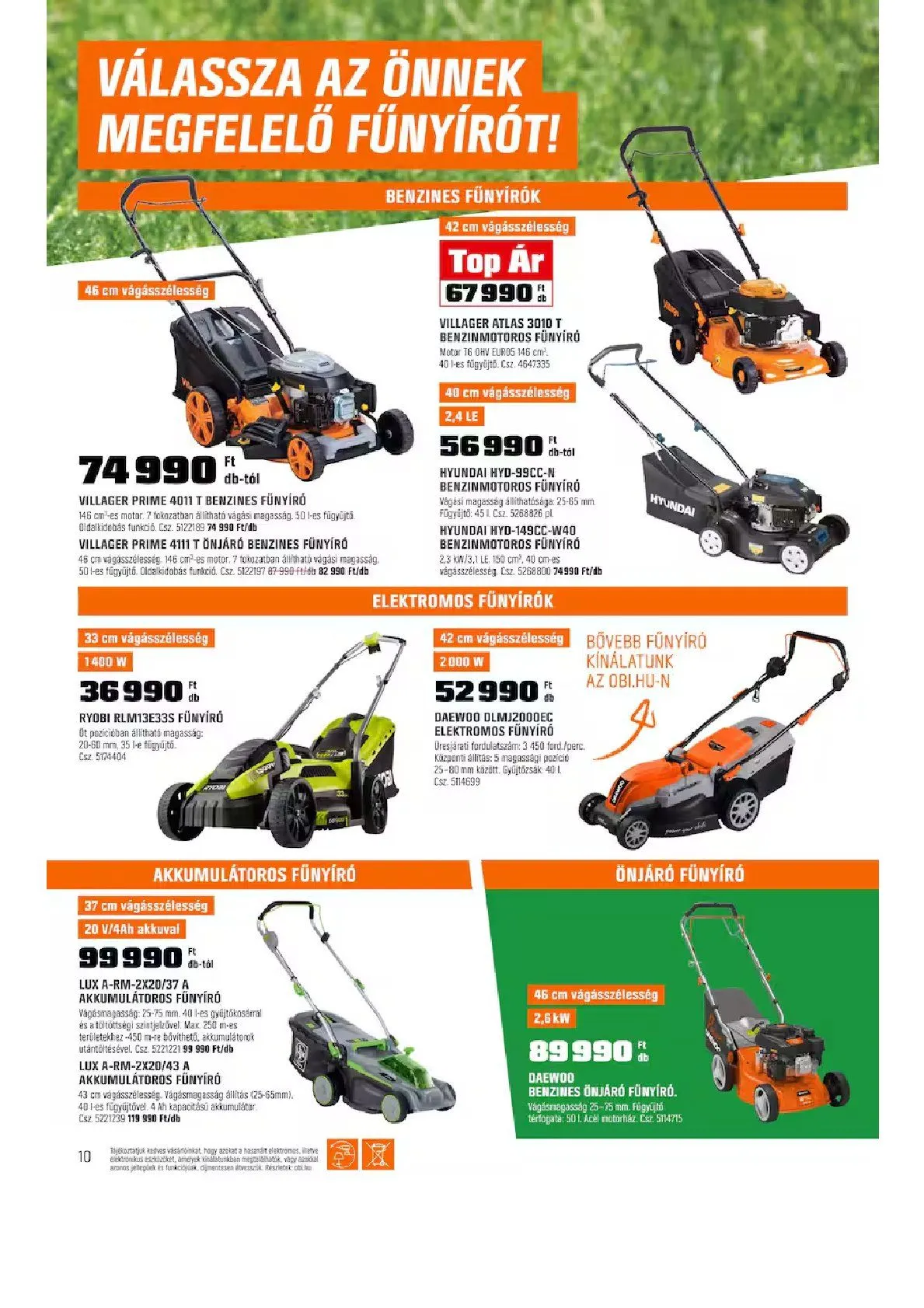 Katalógus OBI március 31.-tól április 26.-ig 2026. - Oldal 90