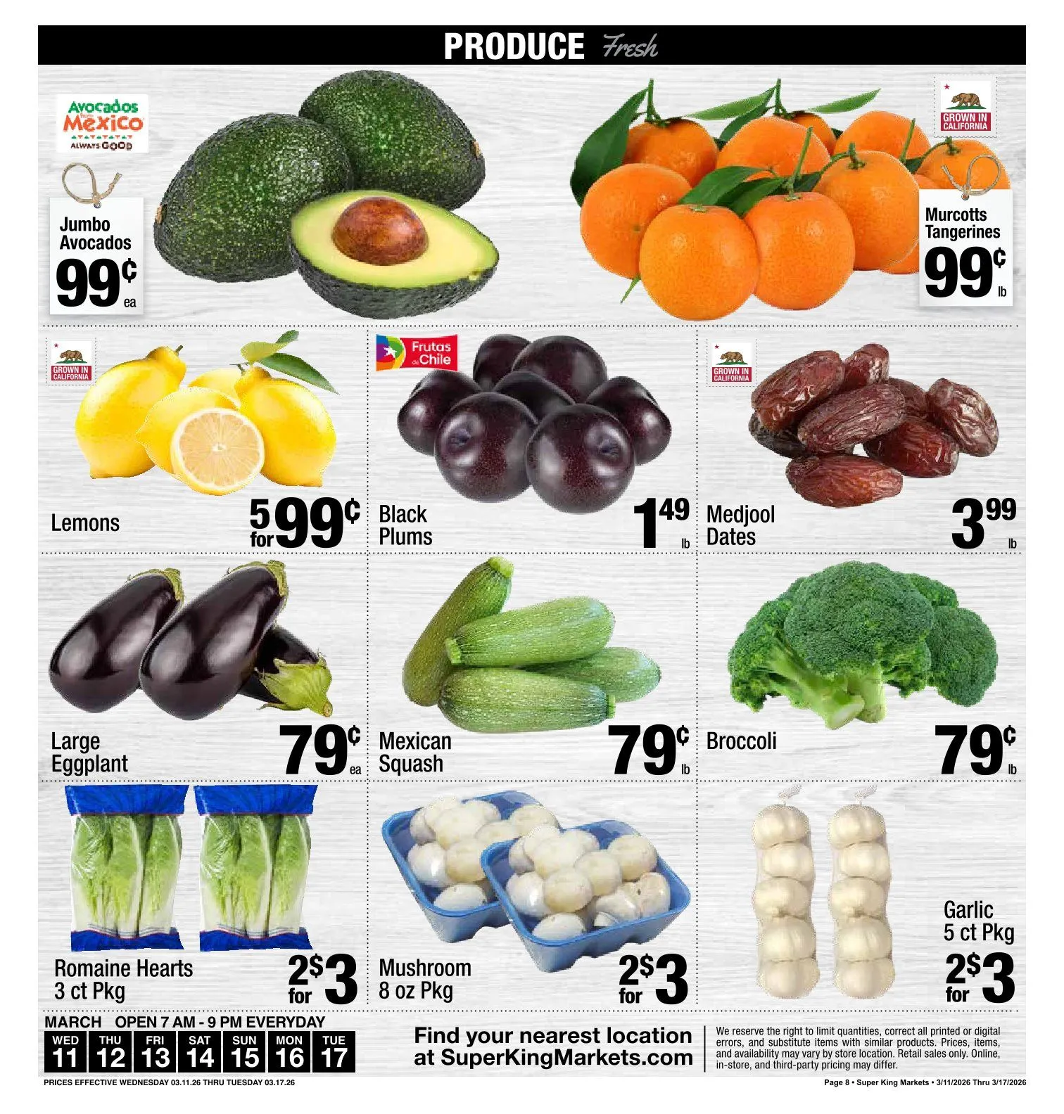 Weekly ad Super King Markets weekly ads from March 11 to March 17 2026 - Page 9