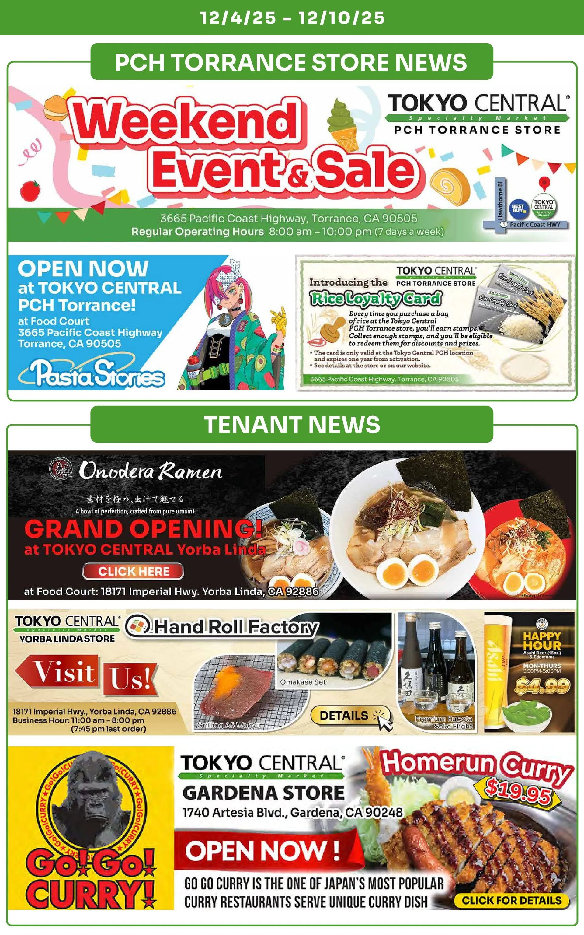 Weekly ad Tokyo Central Specialty Market Sales from December 4 to December 10 2025 - Page 9