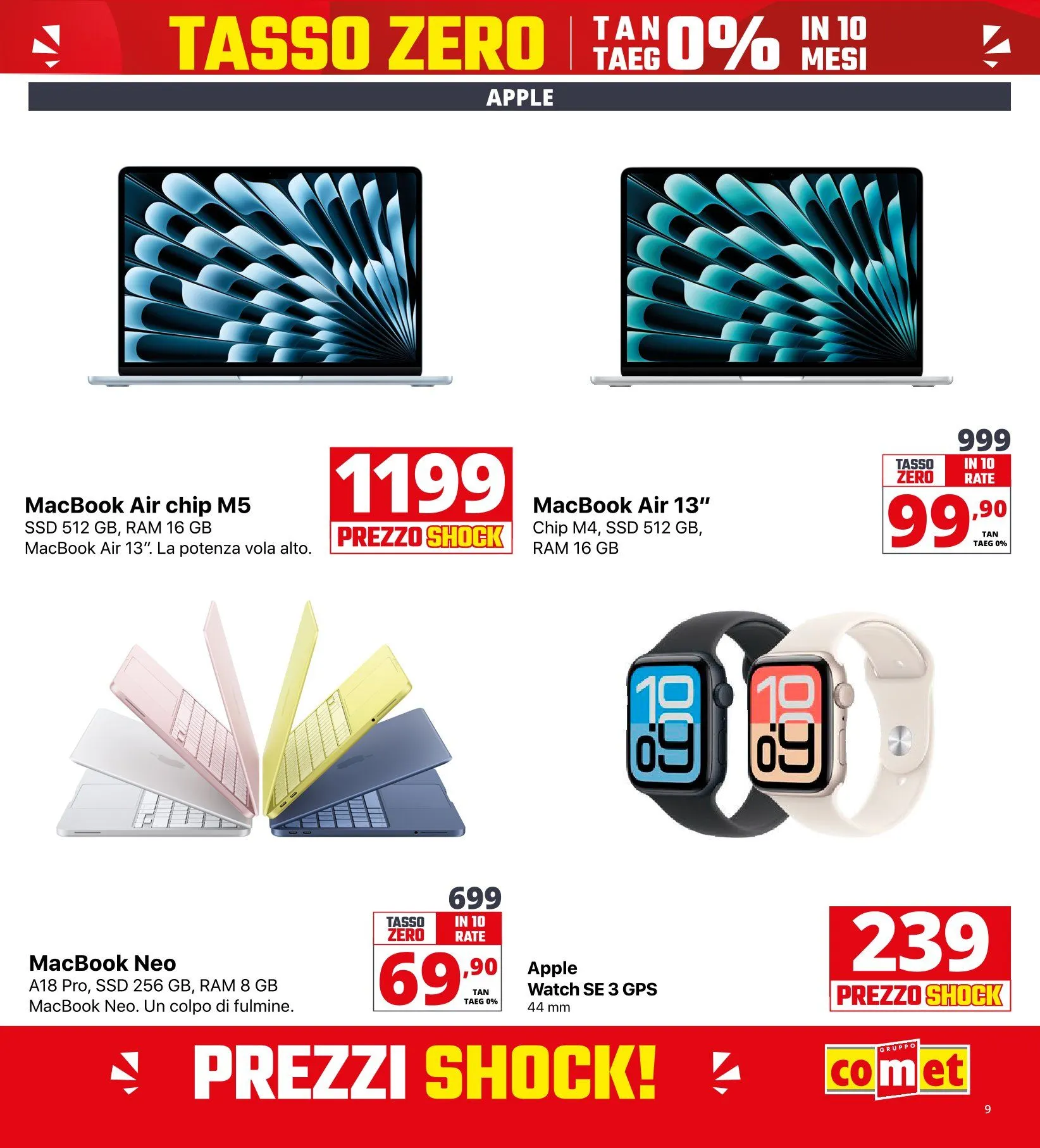  Volantini Comet da 24 aprile a 7 maggio di 2026 - Pagina del volantino 9