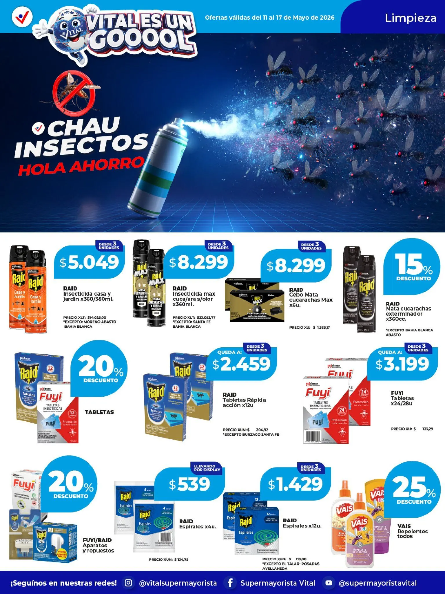 Ofertas de  Vital Ofertas 11 de mayo al 17 de mayo 2026 - Página 9 del catálogo
