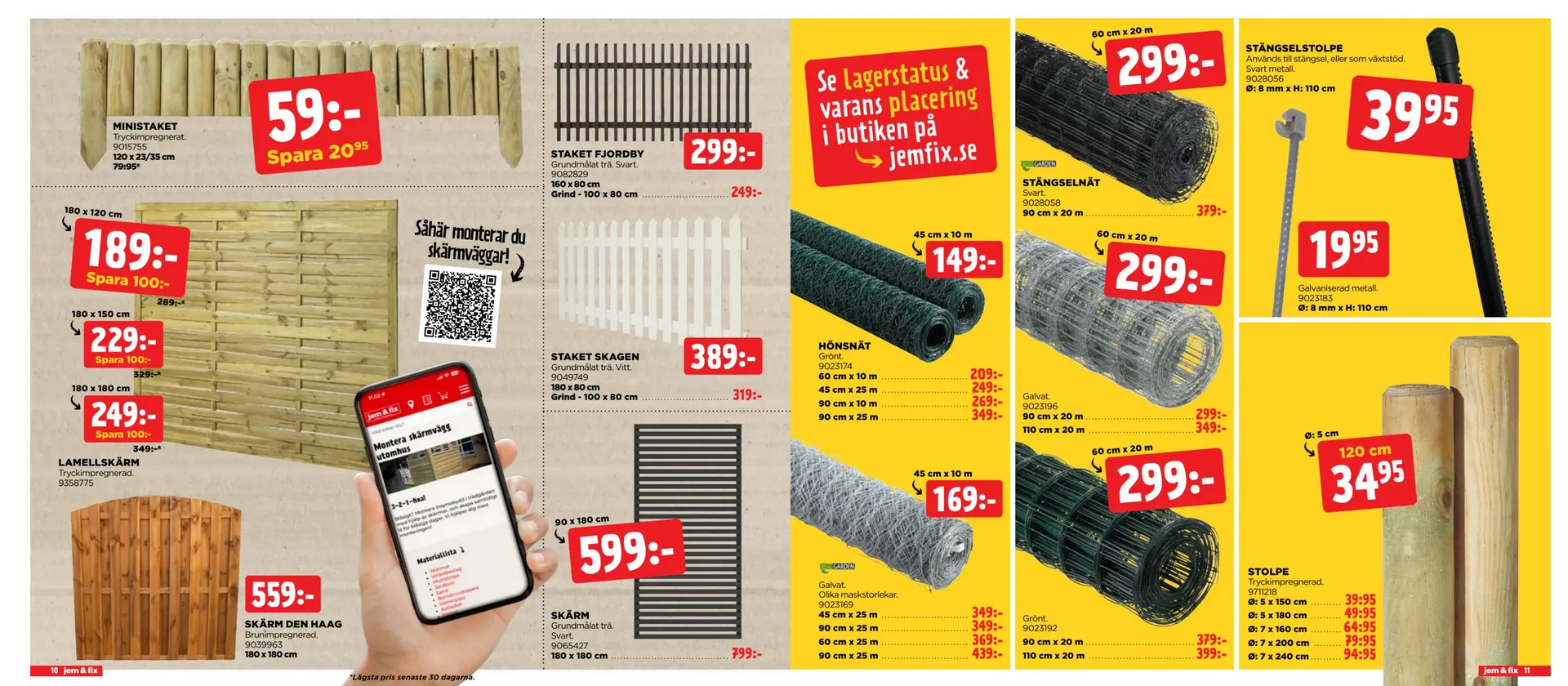 Senaste Jem och Fix erbjudanden från 18 maj till 31 maj 2026 - Reklamblad sidor 9