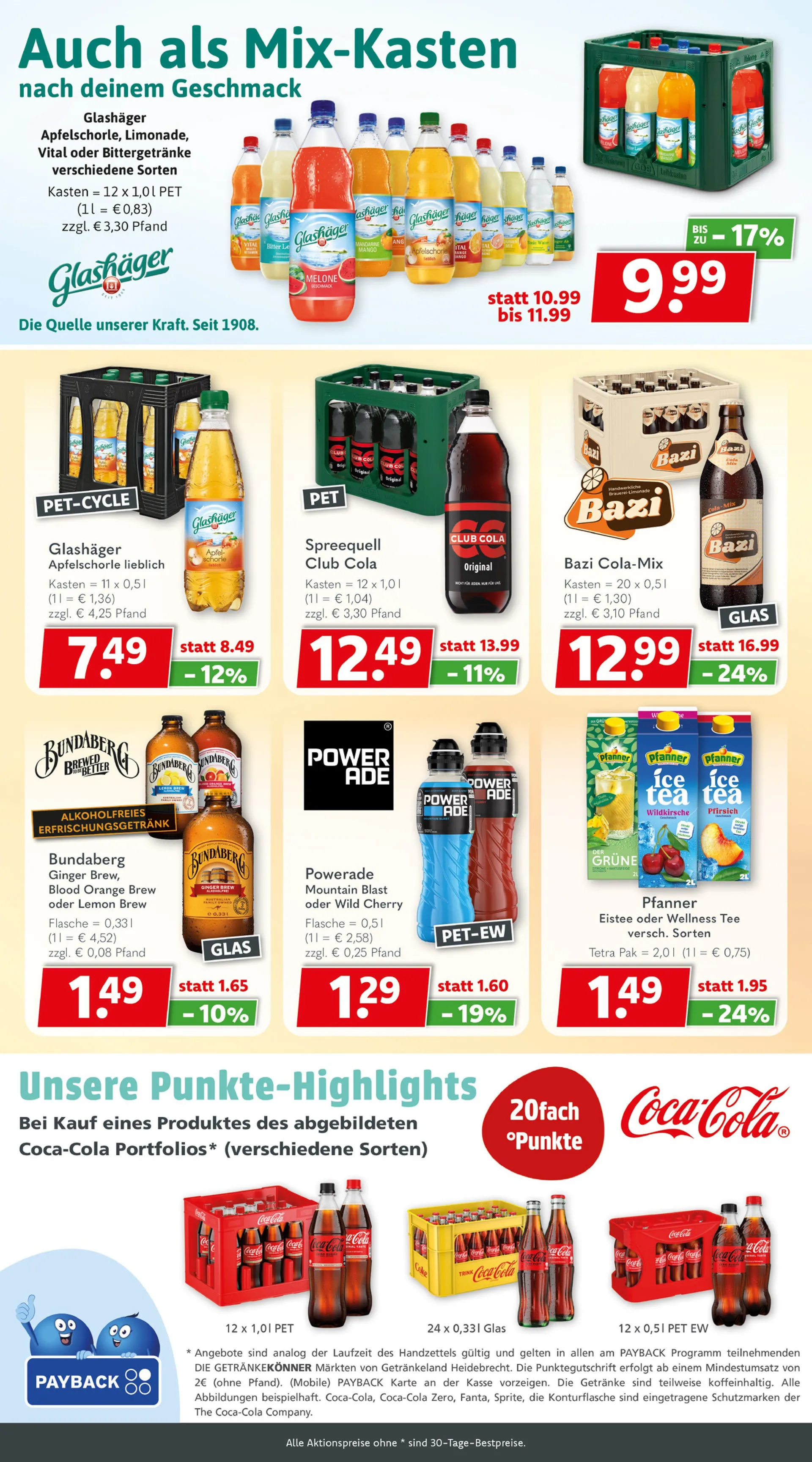 Getränkeland Prospekte von 8. Juni bis 20. Juni 2026 - Prospekt seite 9
