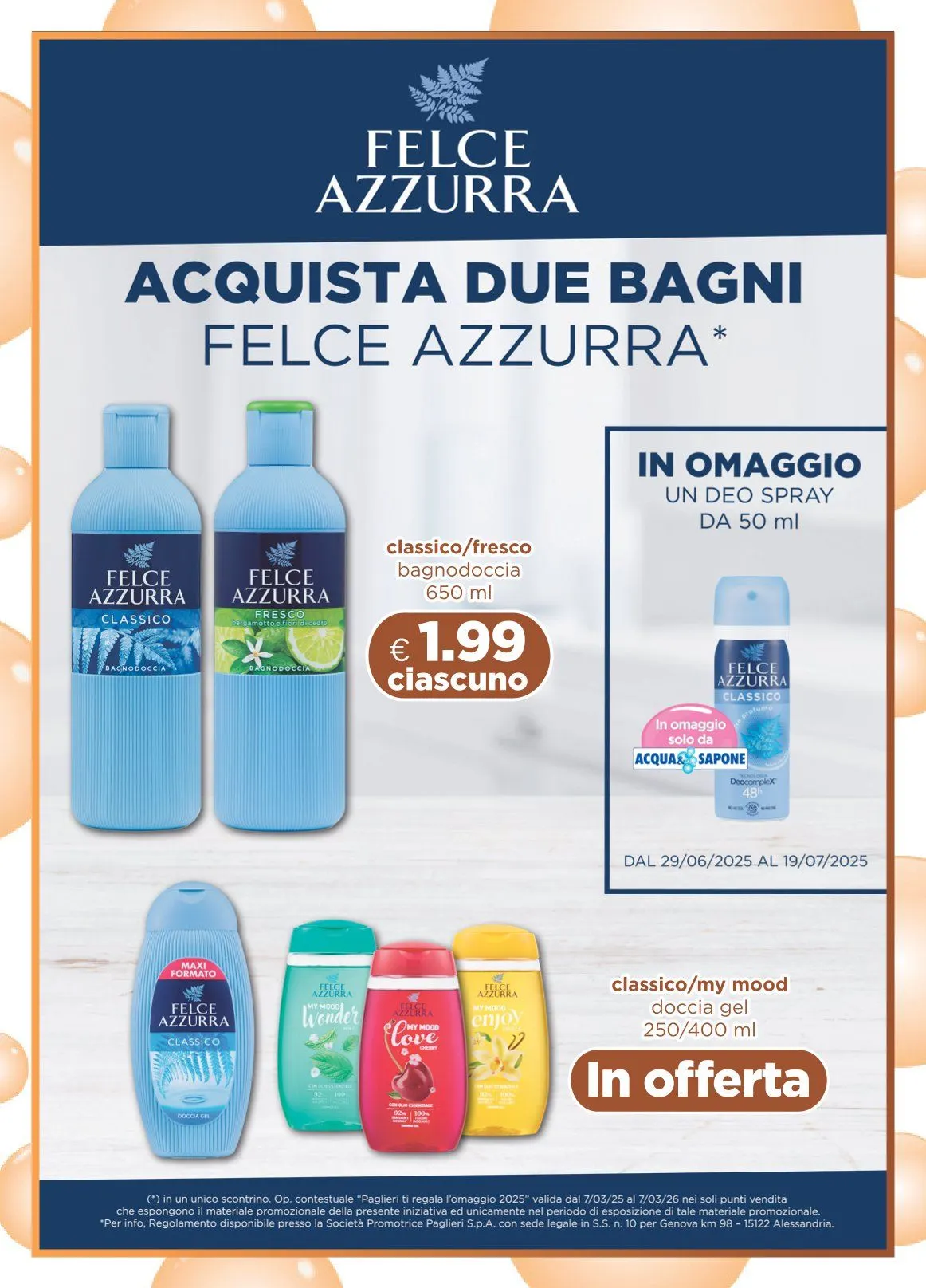 Volantini Acqua & Sapone da 29 giugno a 19 luglio di 2025 - Pagina del volantino 9