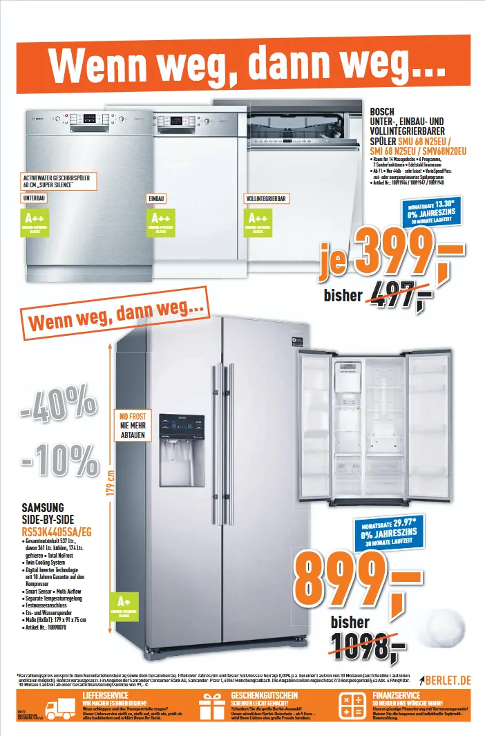  Berlet Angebote von 16. April bis 21. April 2026 - Prospekt seite 9