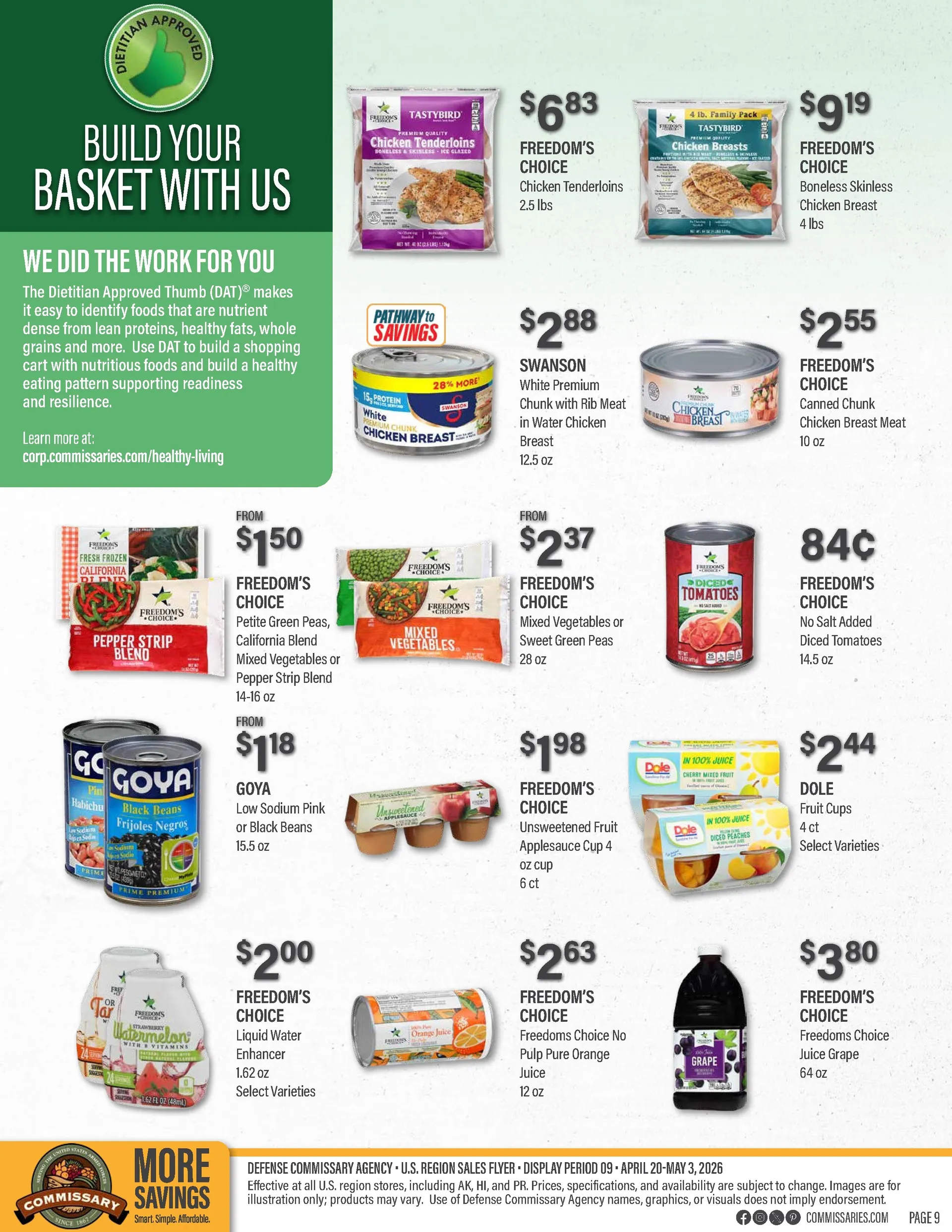 Weekly ad  Commissary Sales from April 20 to May 3 2026 - Page 9