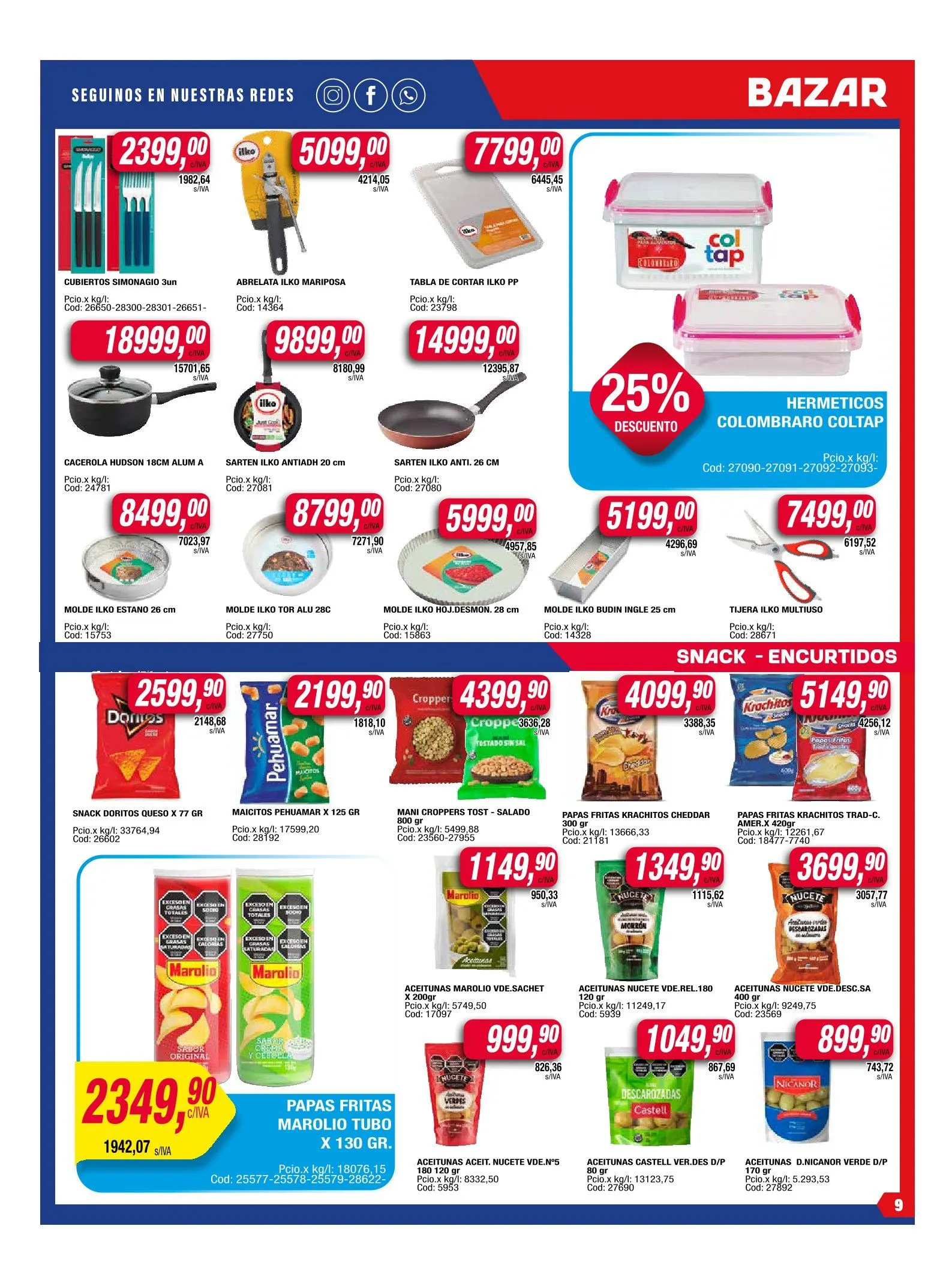 Ofertas de Ofertas Maxiconsumo 28 de julio al 3 de agosto 2025 - Página 9 del catálogo