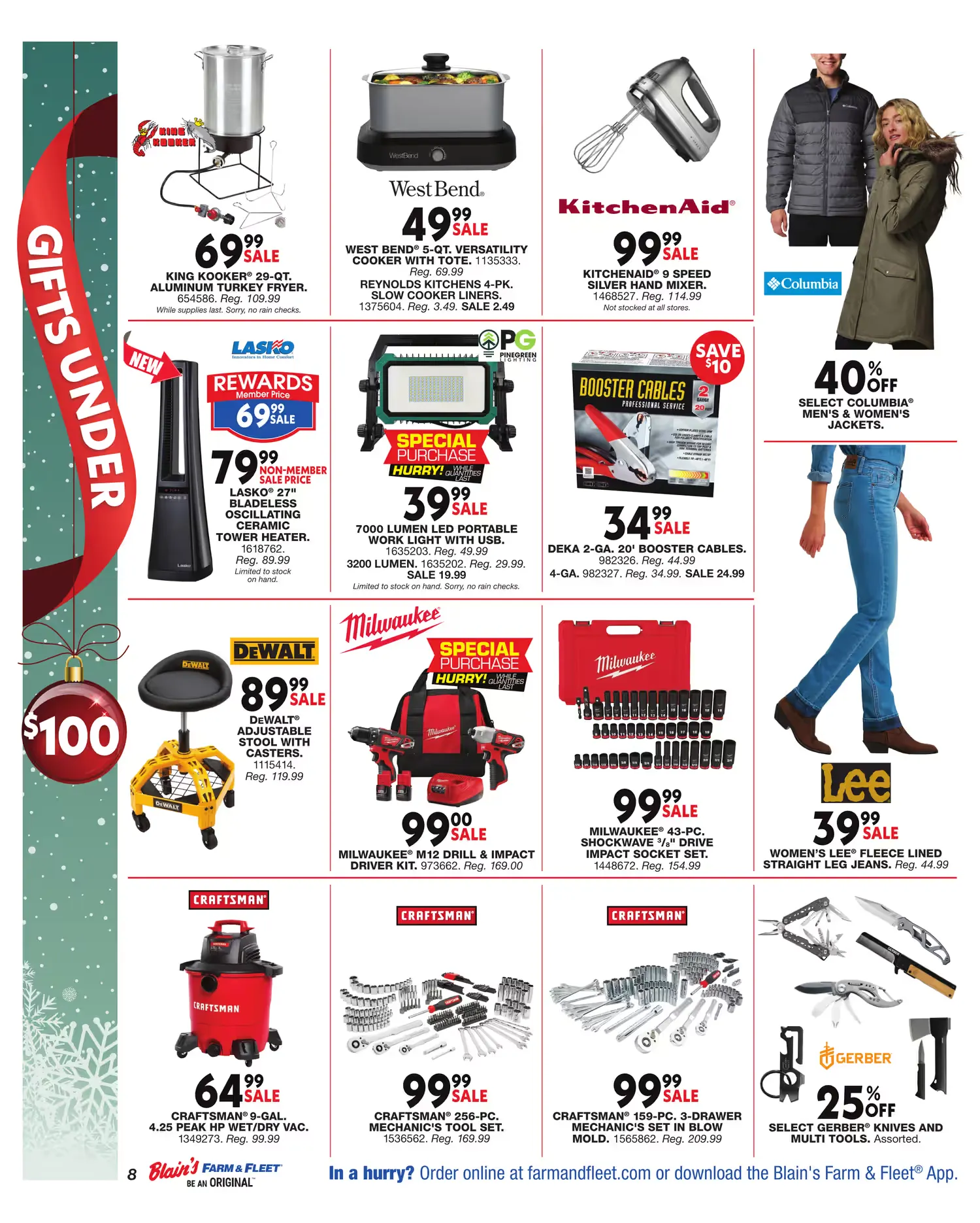 Weekly ad Blain's Farm & Fleet Sales from December 18 to December 24 2025 - Page 8