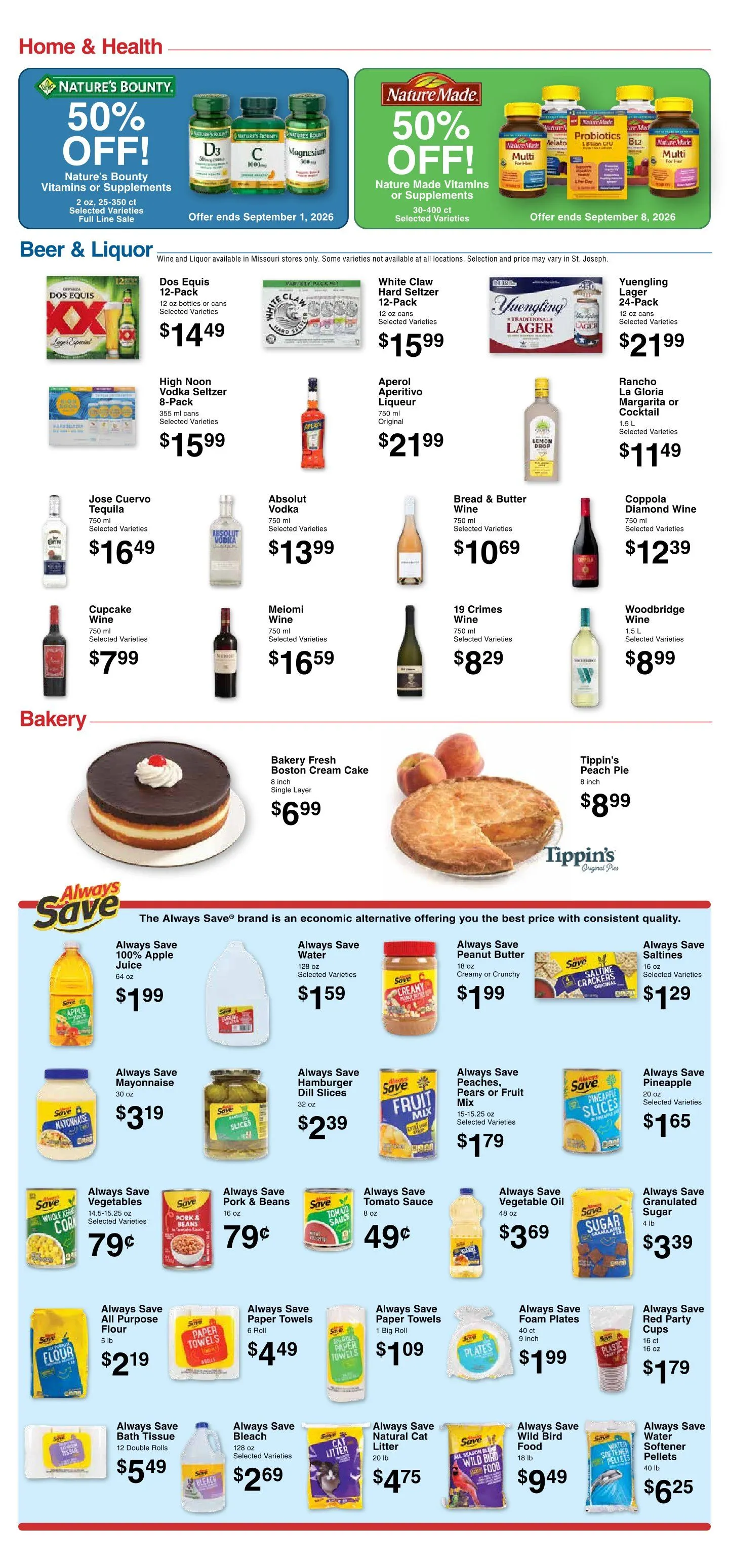 Weekly ad Price Chopper weekly ads from August 26 to September 3 2026 - Page 9