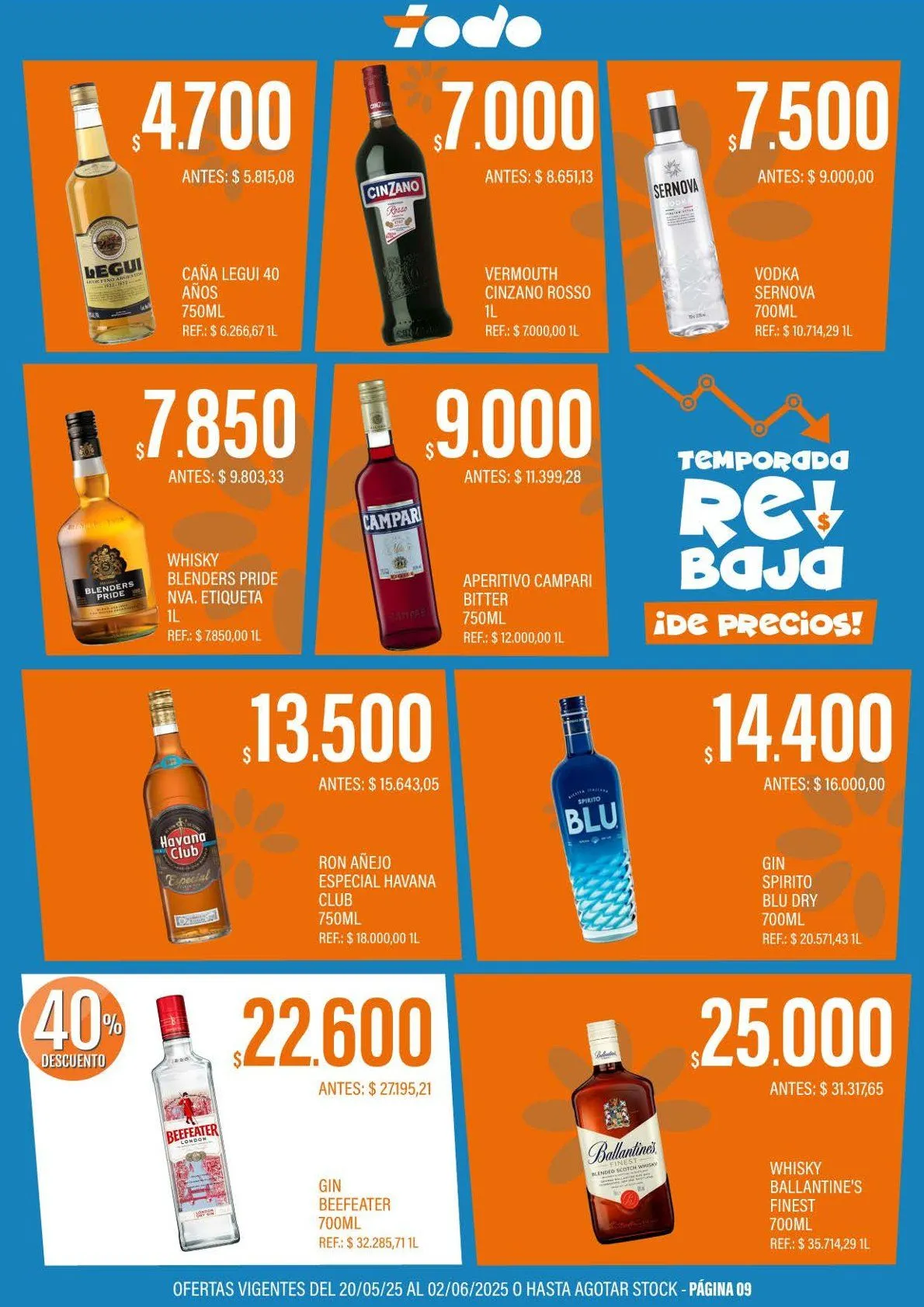 Ofertas de Supermercados Todo Ofertas 20 de mayo al 26 de mayo 2025 - Página 9 del catálogo