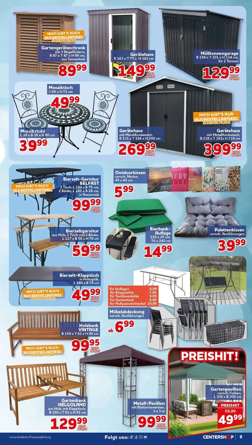 CENTERSHOP Angebote von 6. Juli bis 11. Juli 2026 - Prospekt seite 9