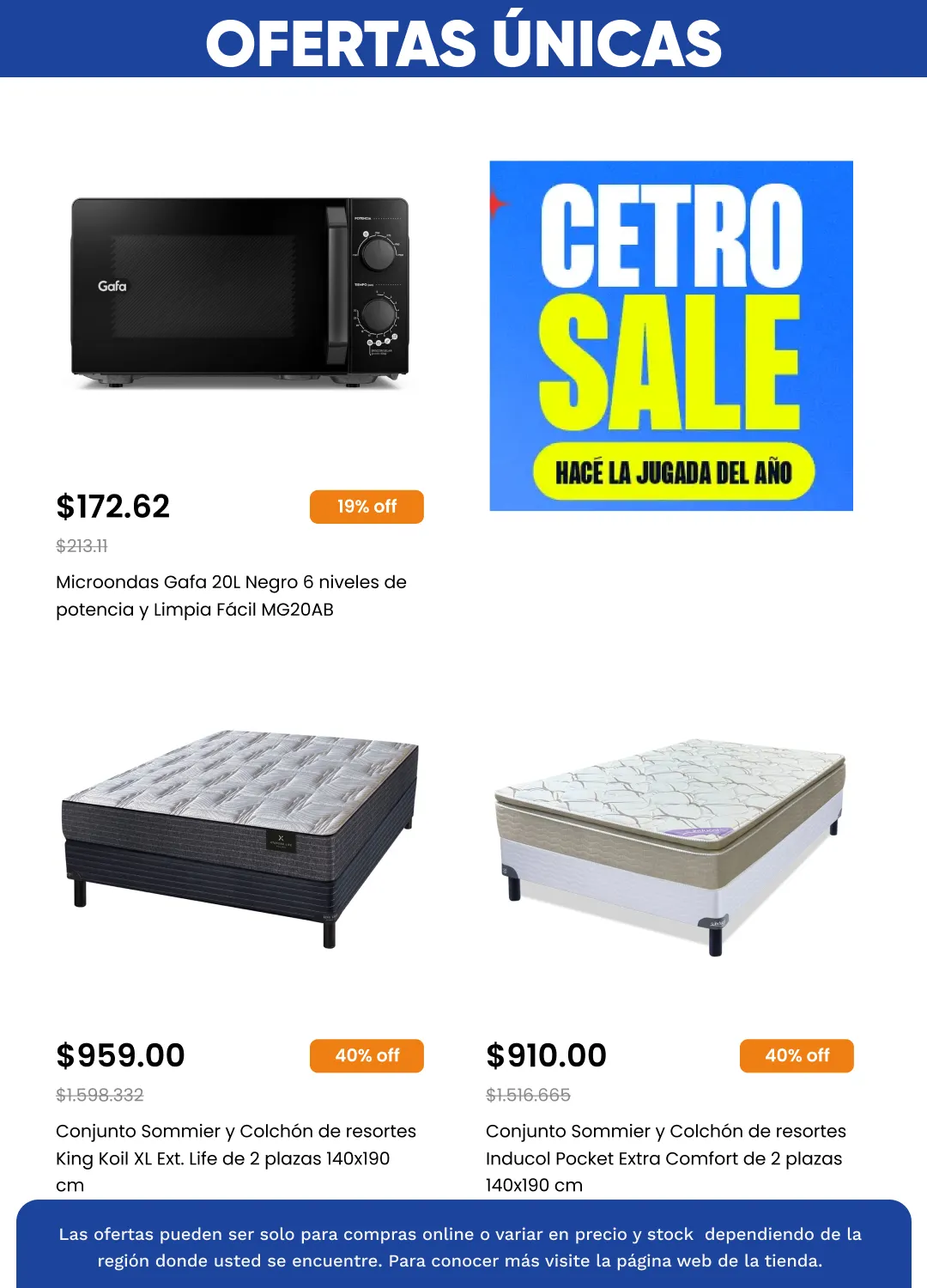 Ofertas de Cetrogar Ofertas 22 de junio al 11 de julio 2026 - Página 9 del catálogo