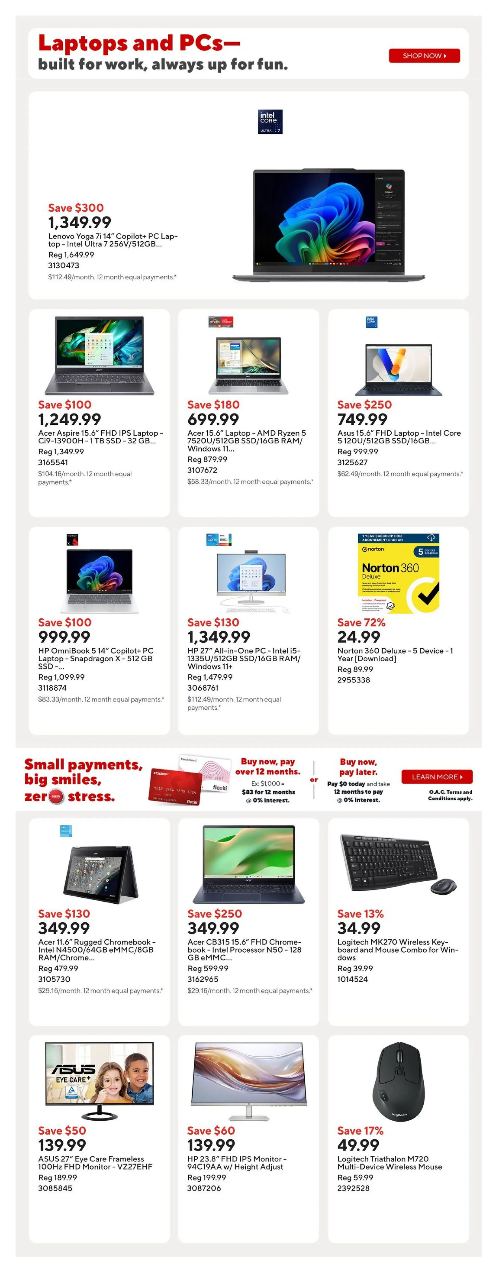 Staples Sales from April 21 to April 27 2026 - flyer page 9