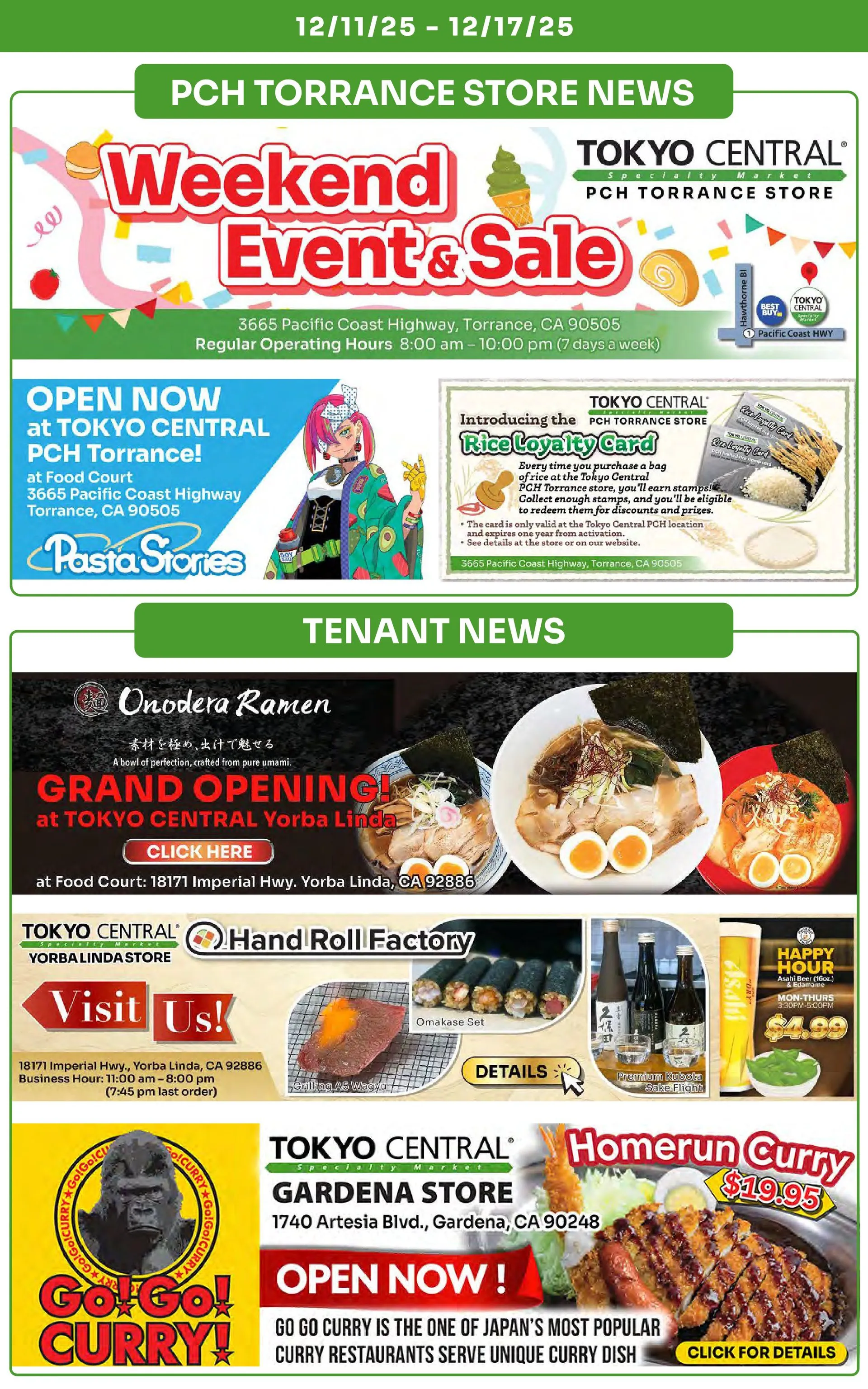 Weekly ad Tokyo Central Specialty Market Sales from December 11 to December 17 2025 - Page 9