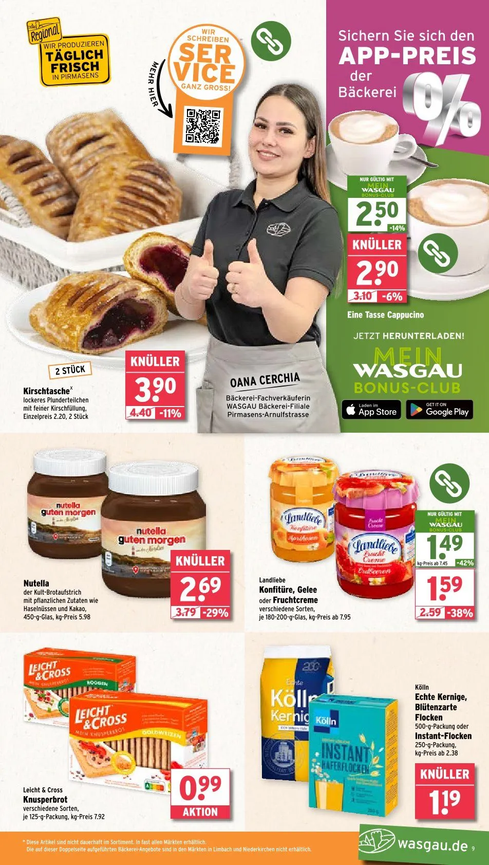 Wasgau Prospekt von 16. Juni bis 21. Juni 2025 - Prospekt seite 9