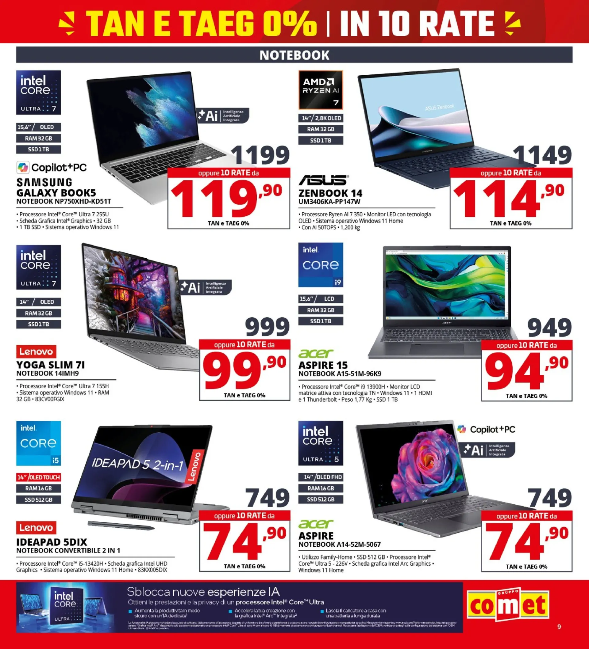 Volantini Comet da 19 febbraio a 4 marzo di 2026 - Pagina del volantino 9