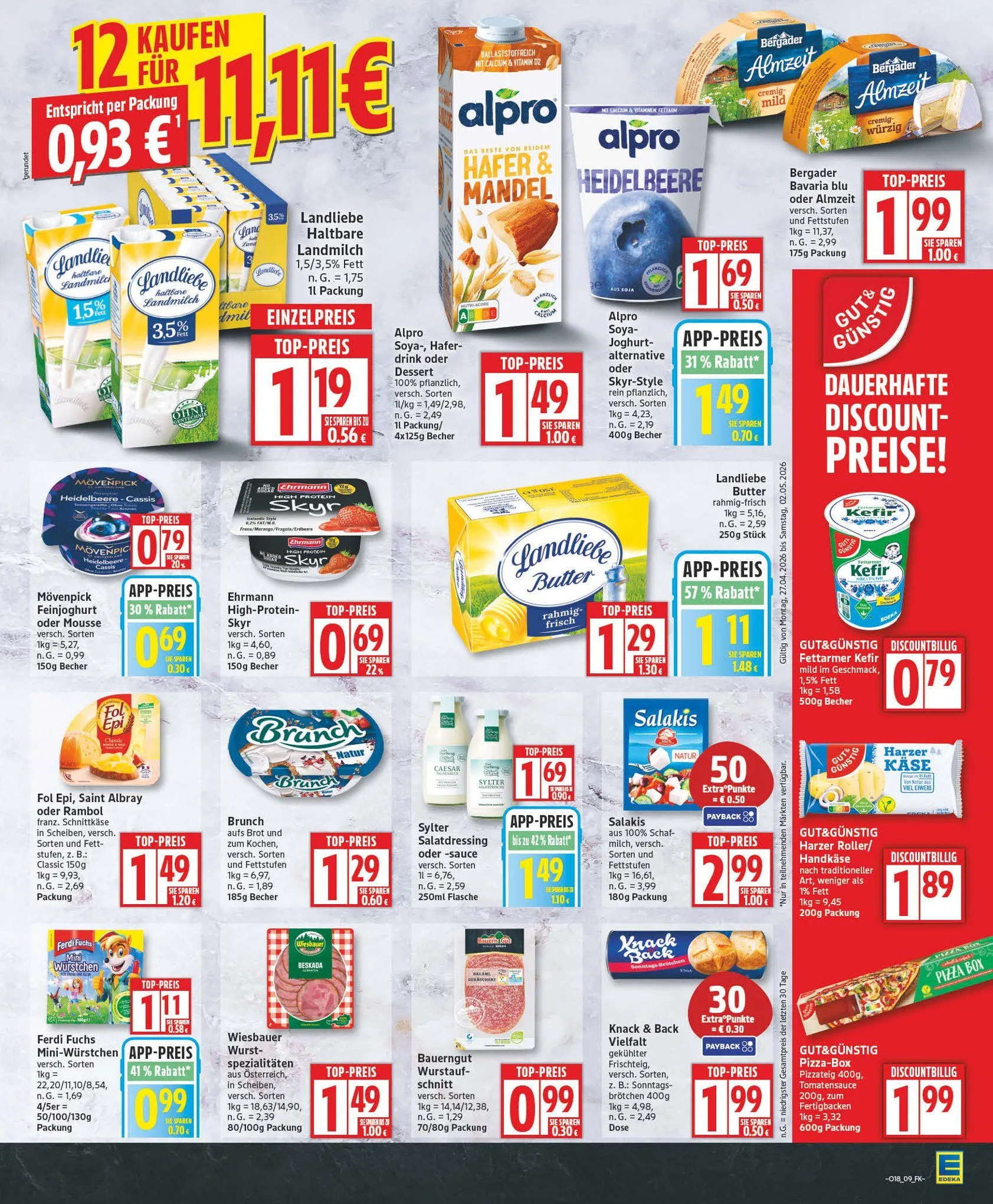  Edeka Prospekte  von 27. April bis 2. Mai 2026 - Prospekt seite 9