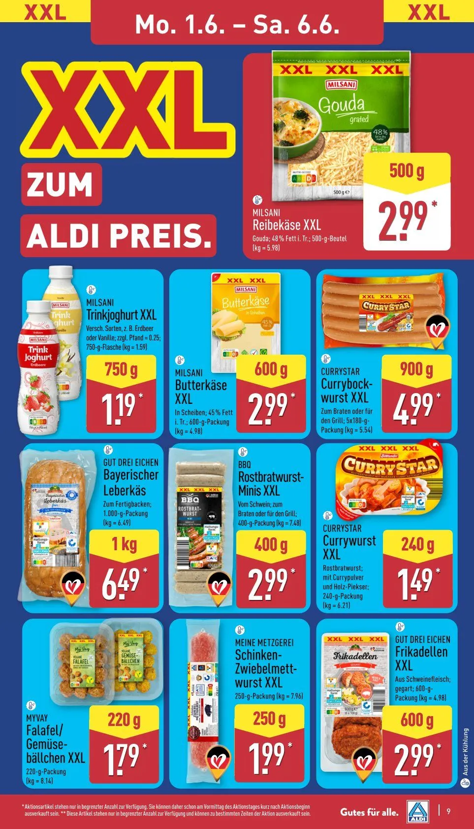 ALDI Nord Prospekte - Aktuelle Angebote von 1. Juni bis 6. Juni 2026 - Prospekt seite 9