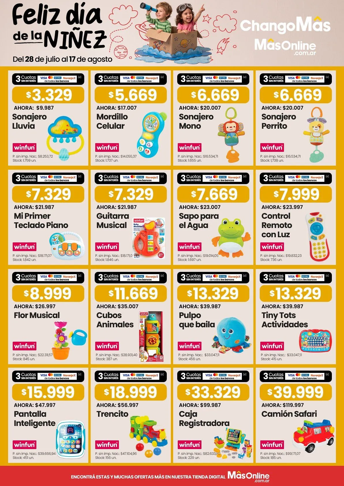 Ofertas de Changomas Ofertas 28 de julio al 17 de agosto 2026 - Página 9 del catálogo