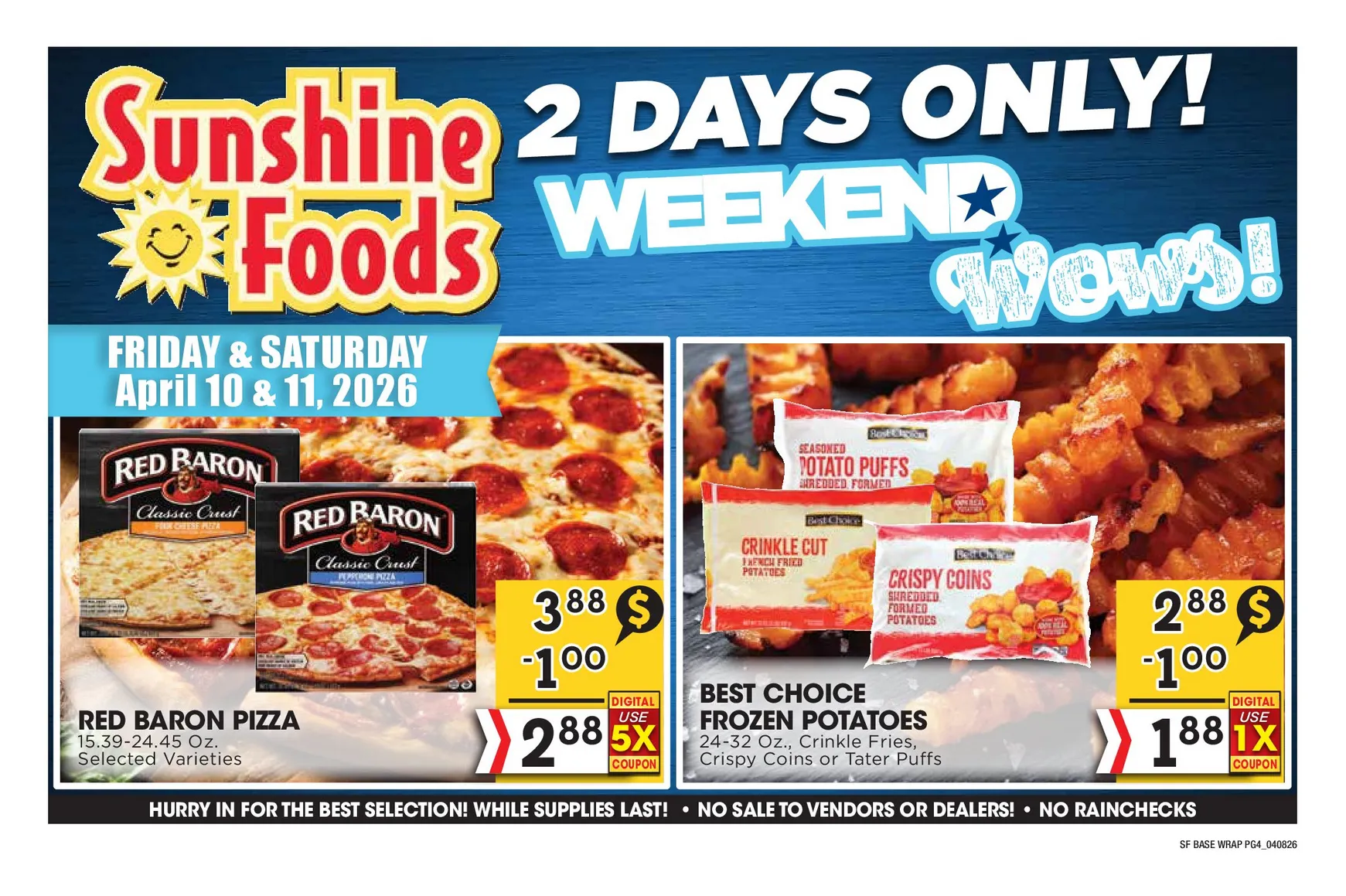 Weekly ad Sunshine Foods Sales from April 8 to April 14 2026 - Page 9