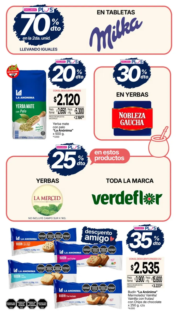 Ofertas de  Ofertas La Anónima  14 de julio al 20 de julio 2026 - Página 9 del catálogo