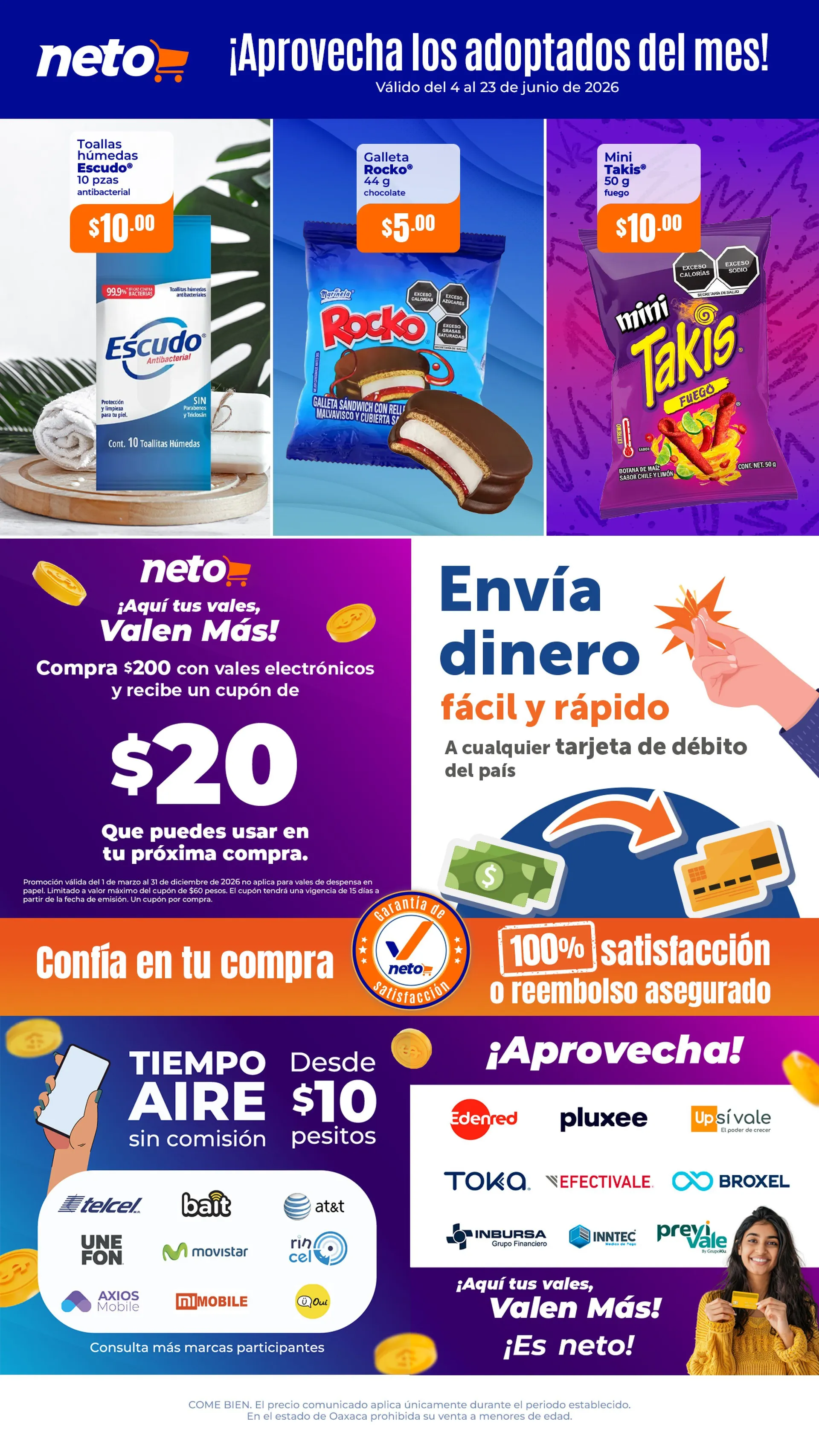 Catálogo de Tiendas Neto Ofertas 4 de junio al 23 de junio 2026 - Pagina 9