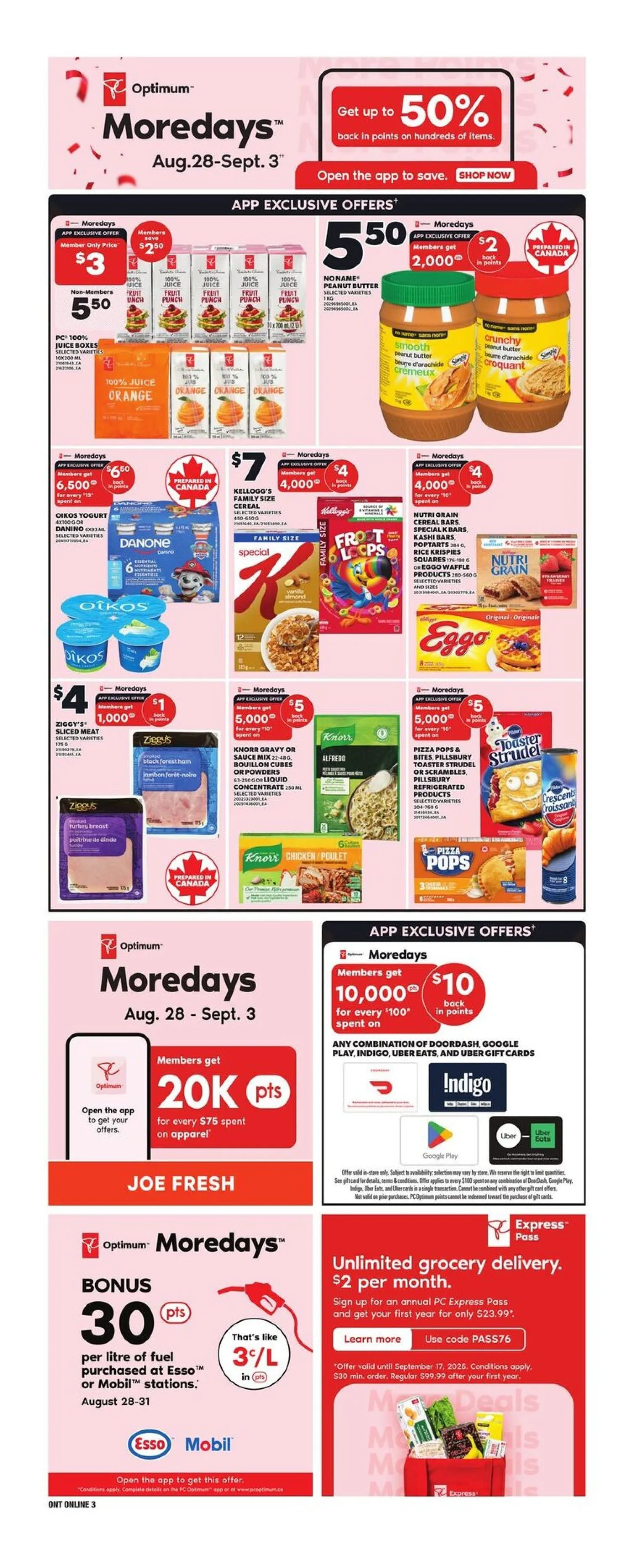 Zehrs Sales from August 28 to September 3 2025 - flyer page 9
