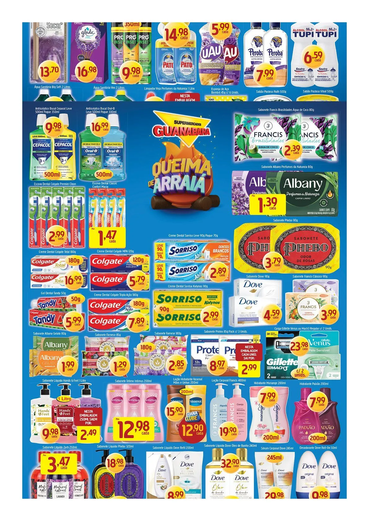 Encarte de Folhetos Supermercados Guanabara 16 de julho até 22 de julho 2026 - Pagina 9