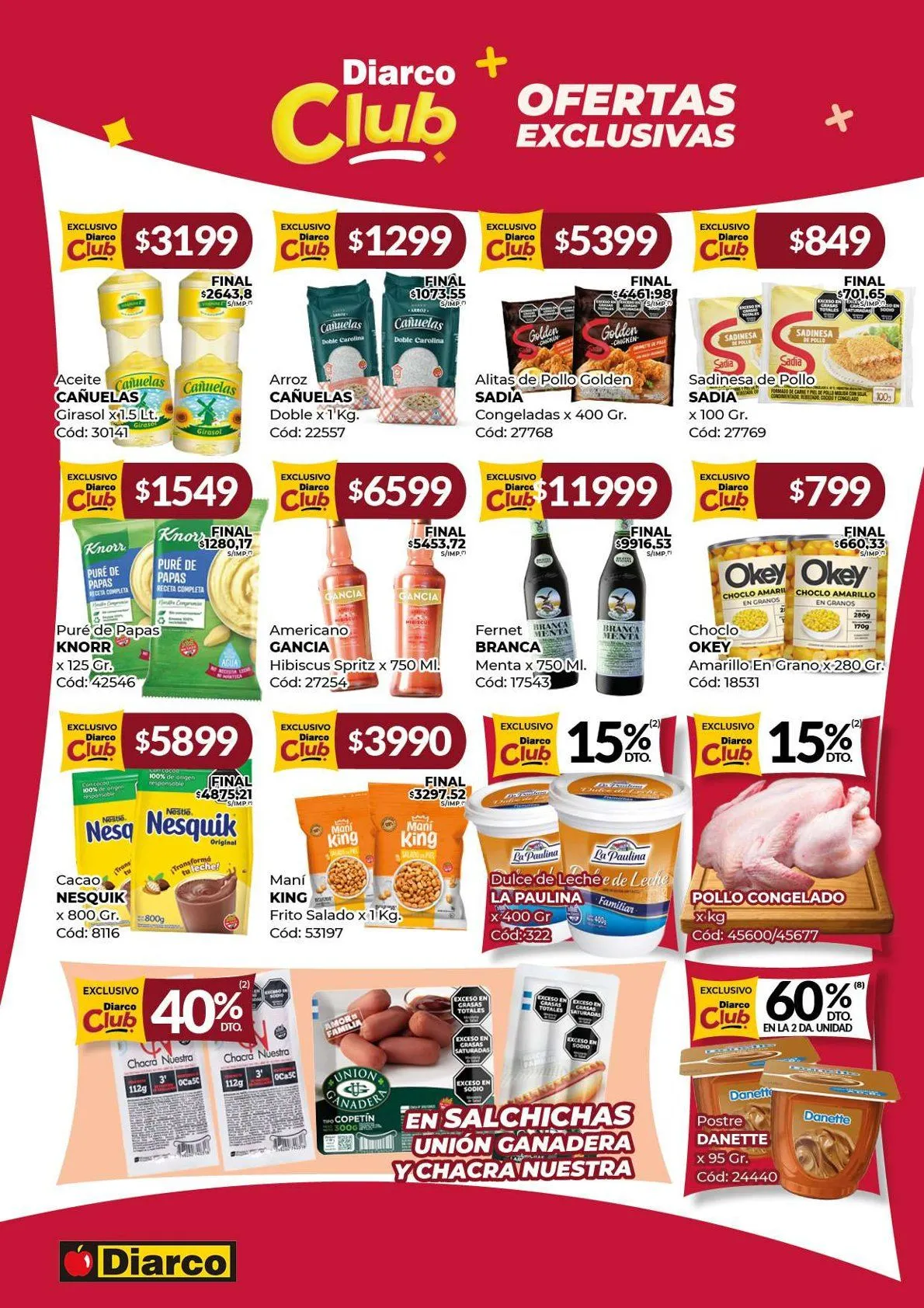 Ofertas de Diarco Ofertas de la semana 21 de julio al 25 de julio 2025 - Página 9 del catálogo