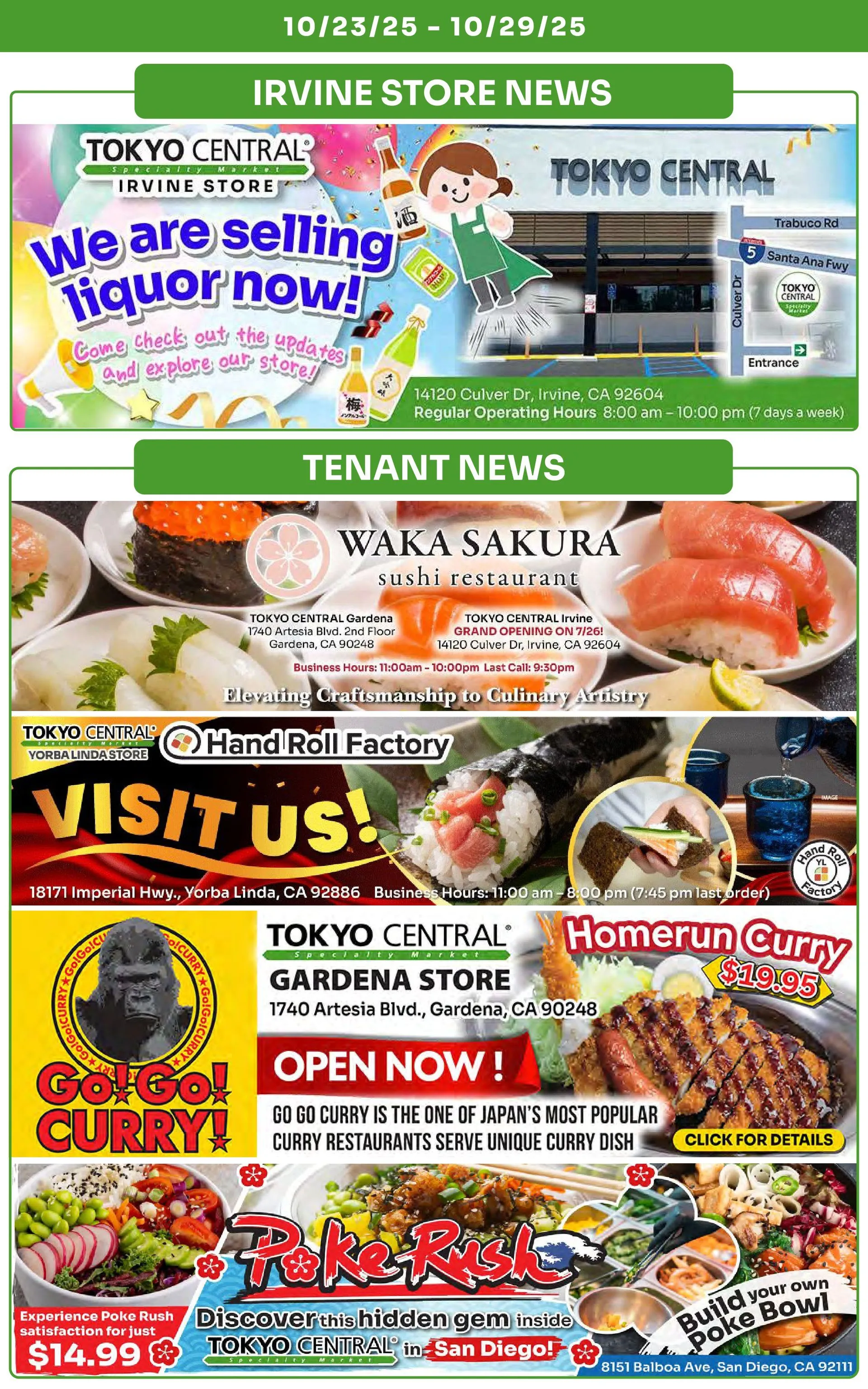 Weekly ad Tokyo Central Specialty Market Sales from October 23 to October 29 2025 - Page 9