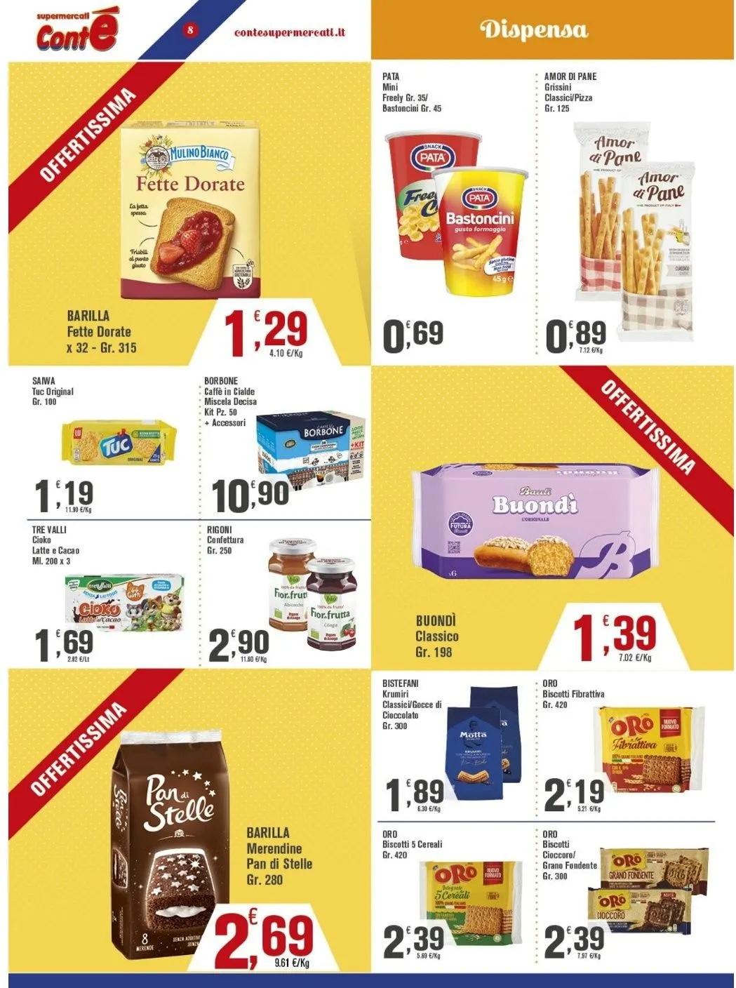 Volantini Conte Supermercati da 21 agosto a 31 agosto di 2025 - Pagina del volantino 9