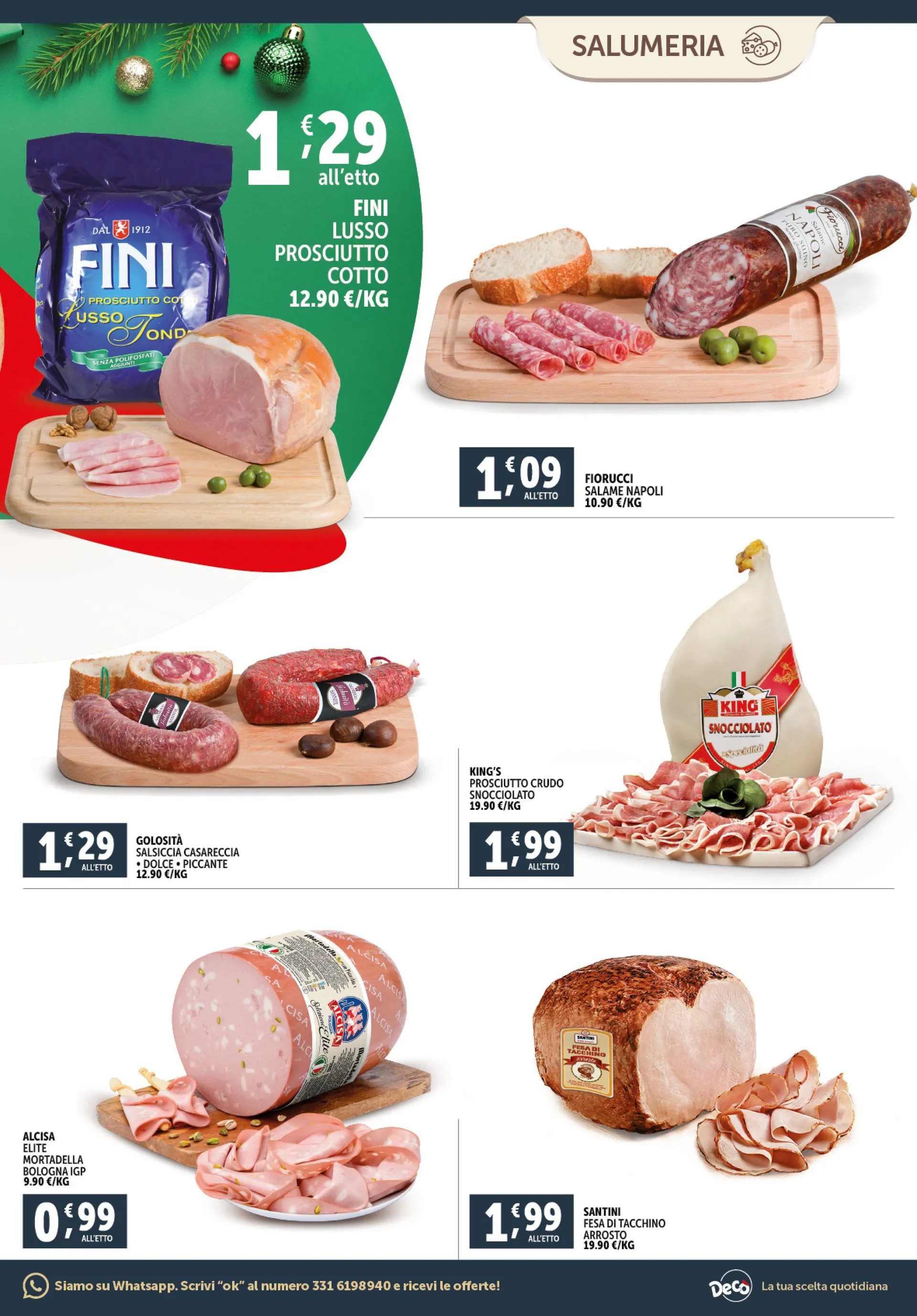 Offerta speciale di Deco Supermercati da 3 dicembre a 12 dicembre di 2024 - Pagina del volantino 9