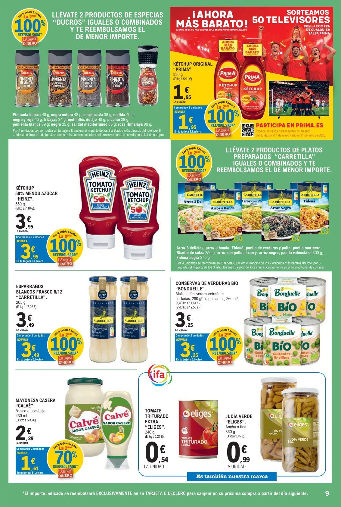 Catálogo de Ofertas de E.Leclerc 17 de junio al 28 de junio 2026 - Página 9