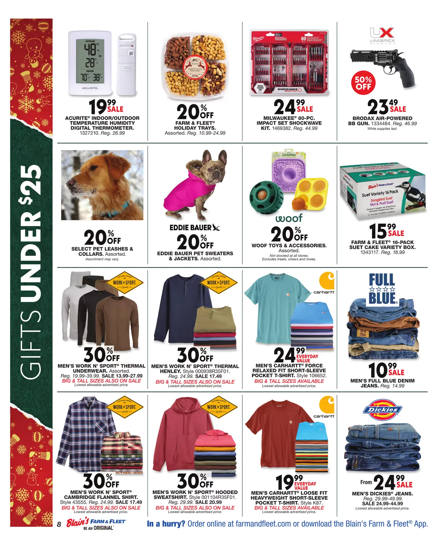 Weekly promotion Blain's Farm & Fleet Sales spanning from December 4 to December 14 2025 - Page 8 for Catalogue 365