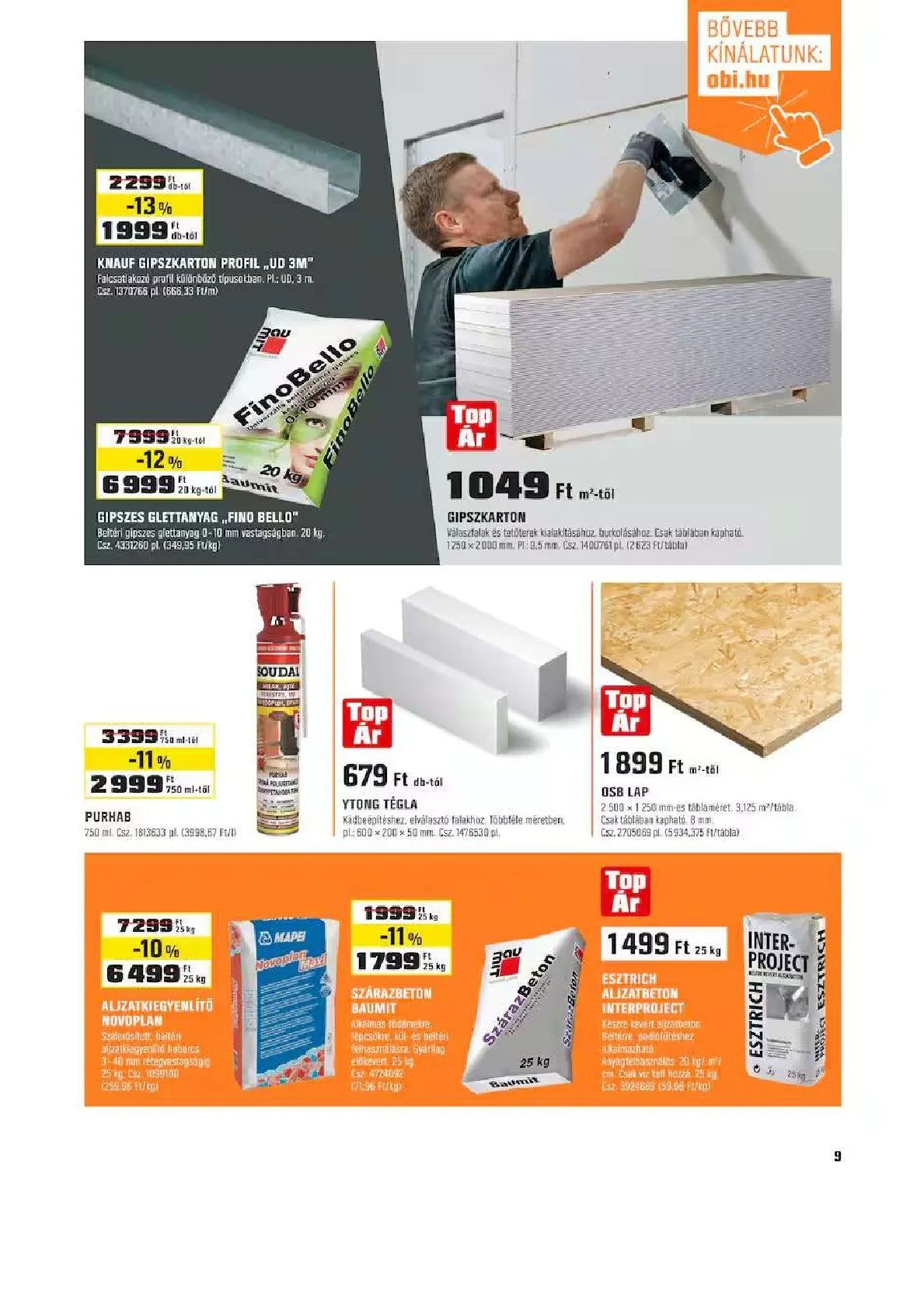 Katalógus OBI október 1.-tól november 3.-ig 2025. - Oldal 9