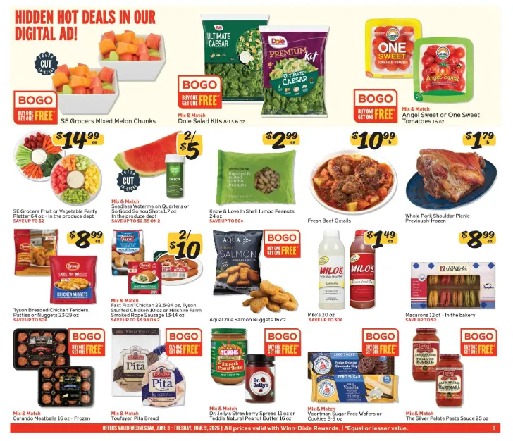 Weekly ad Winn Dixie Sales from June 3 to June 9 2026 - Page 9