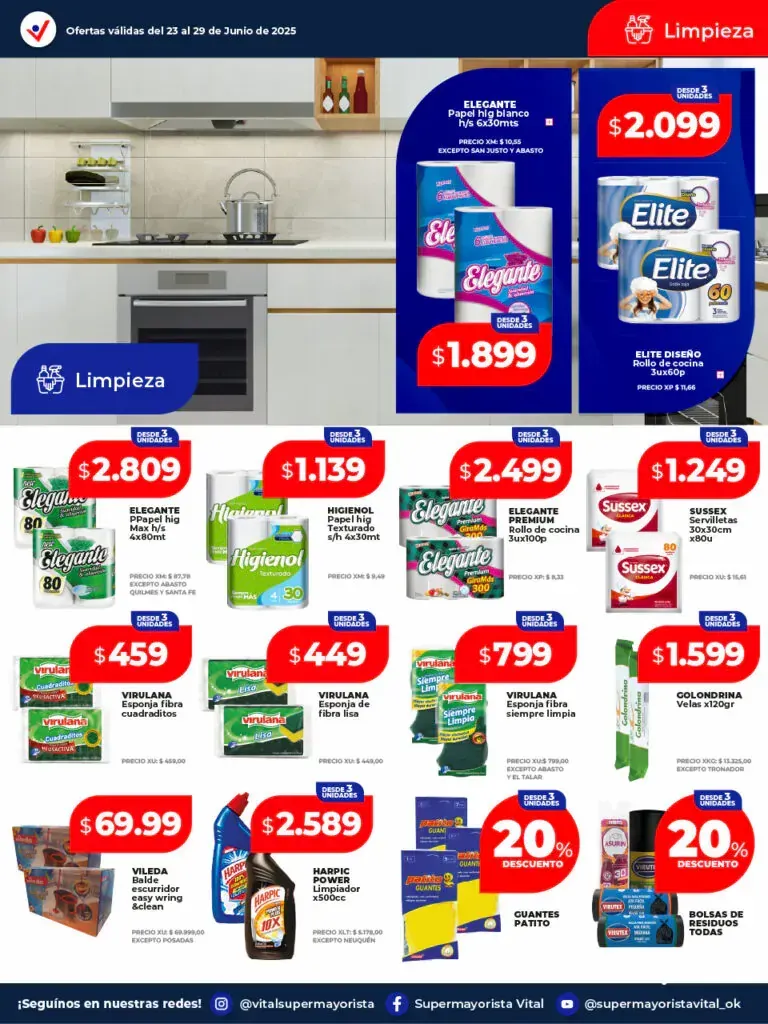 Ofertas de Ofertas Vital 23 de junio al 29 de junio 2025 - Página 9 del catálogo