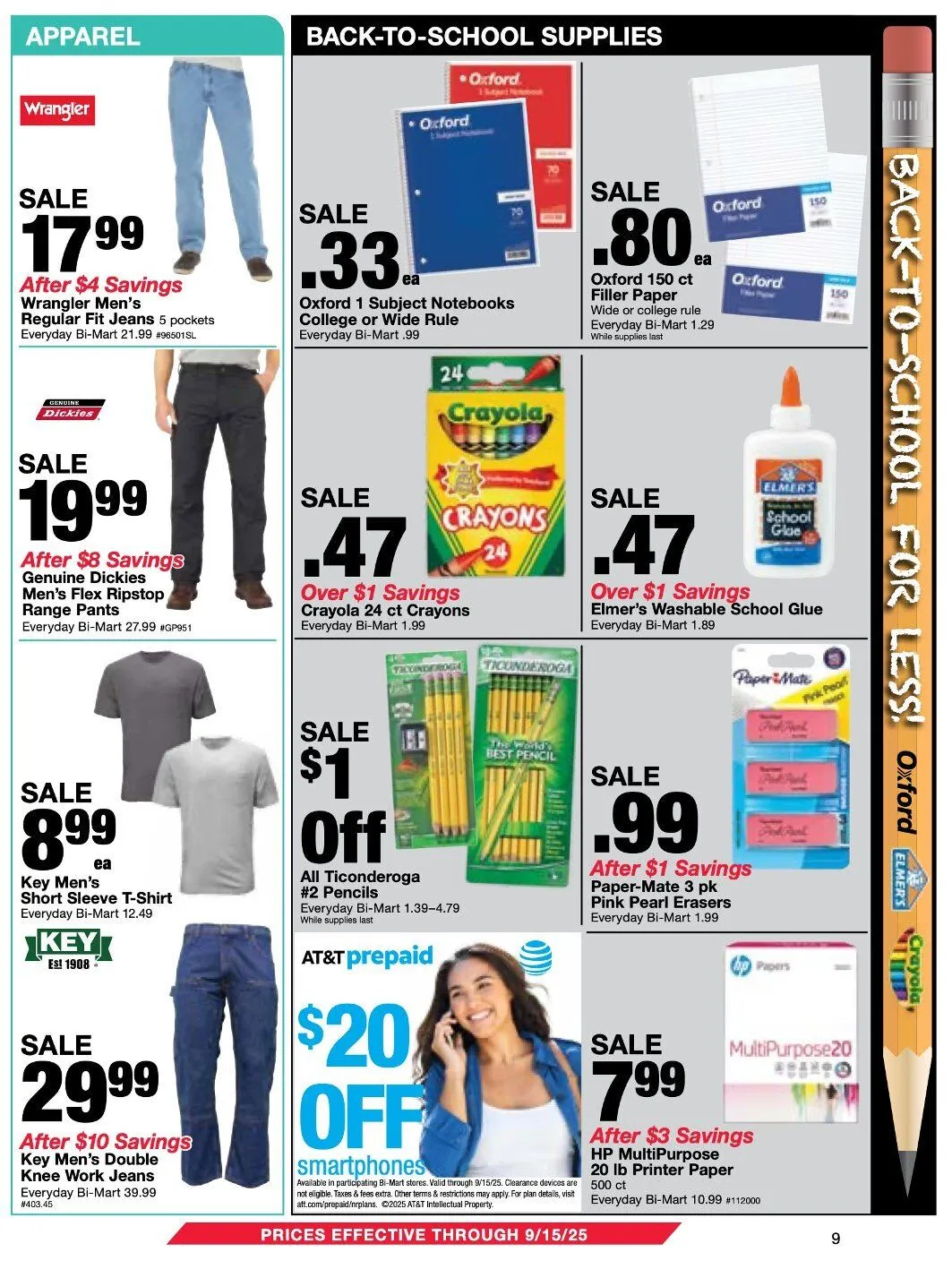 Weekly ad Weekly ads from August 26 to September 15 2025 - Page 9