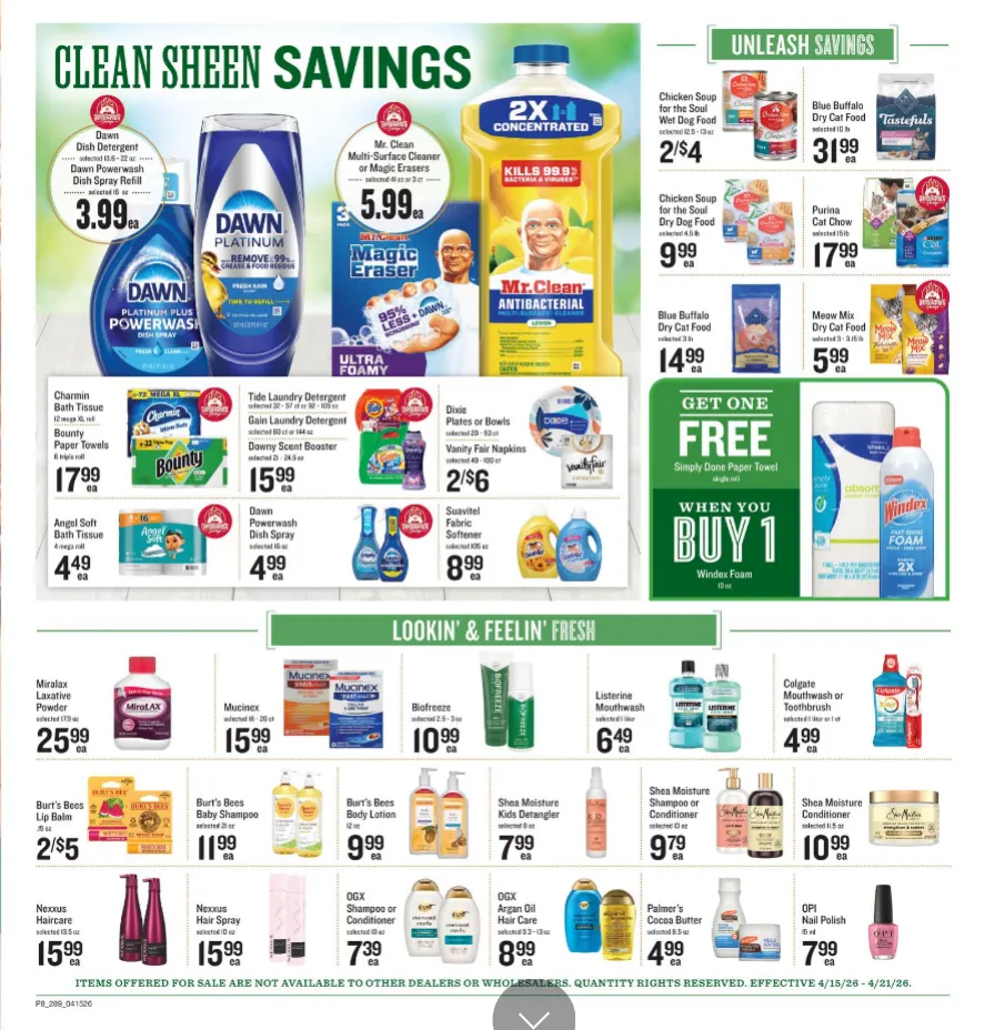Weekly ad Lowes Foods Sales from April 15 to April 21 2026 - Page 9