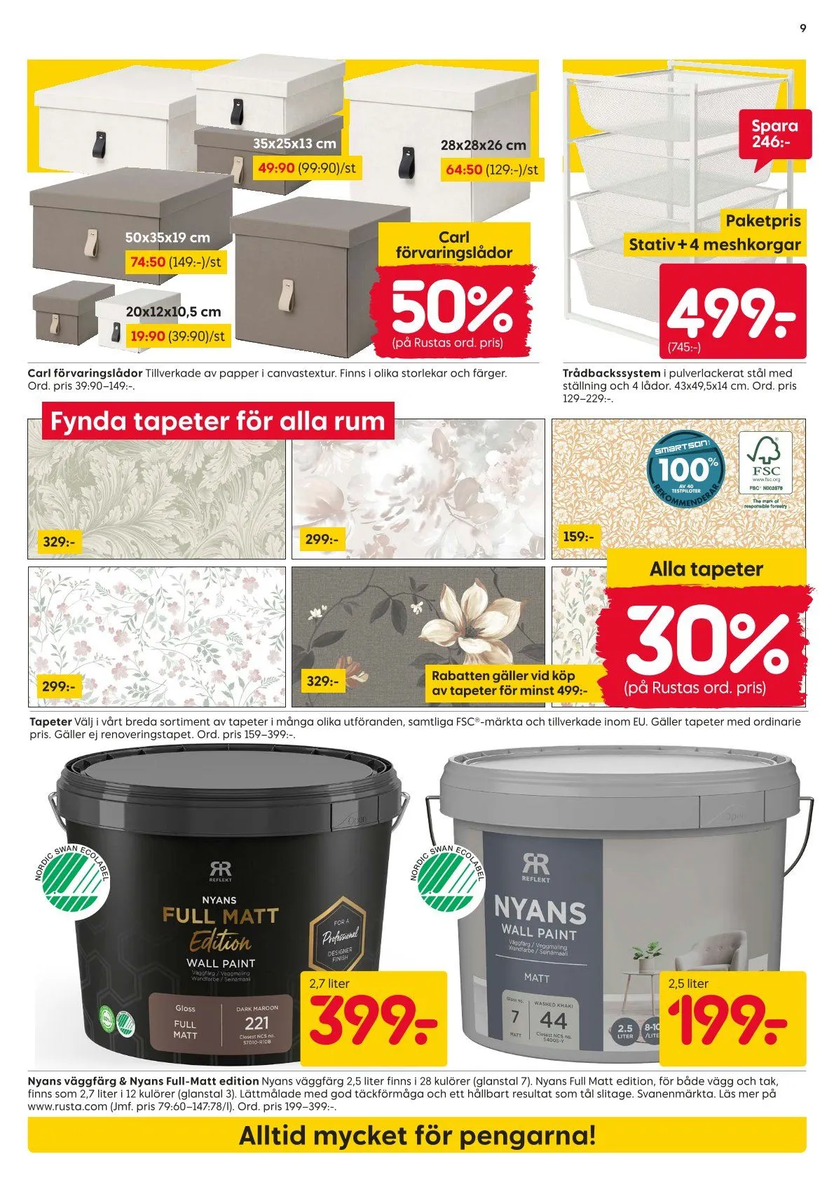 Rusta erbjudanden från 1 juni till 6 juni 2026 - Reklamblad sidor 9
