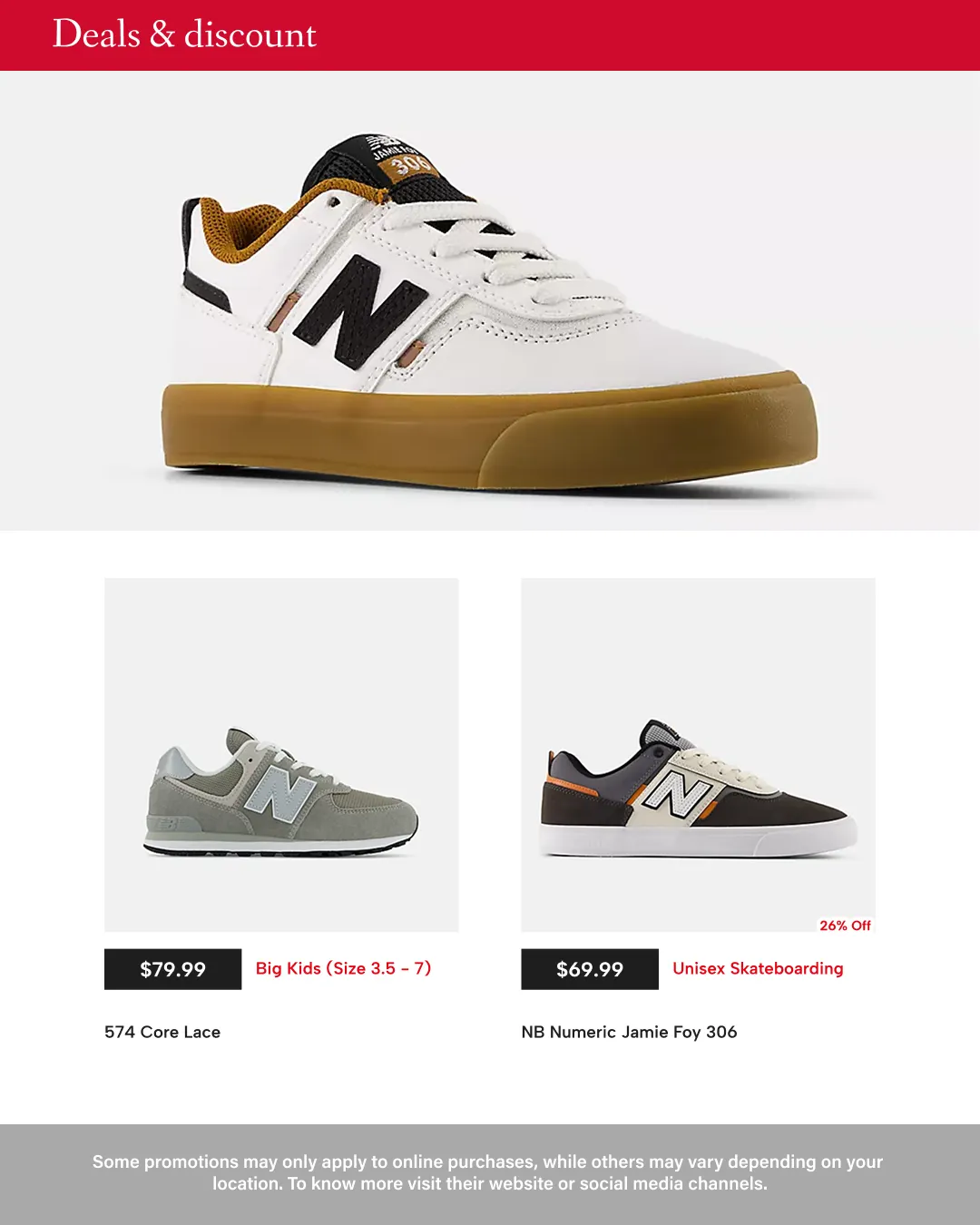 Weekly ad New Balance Sales from June 22 to July 6 2026 - Page 9