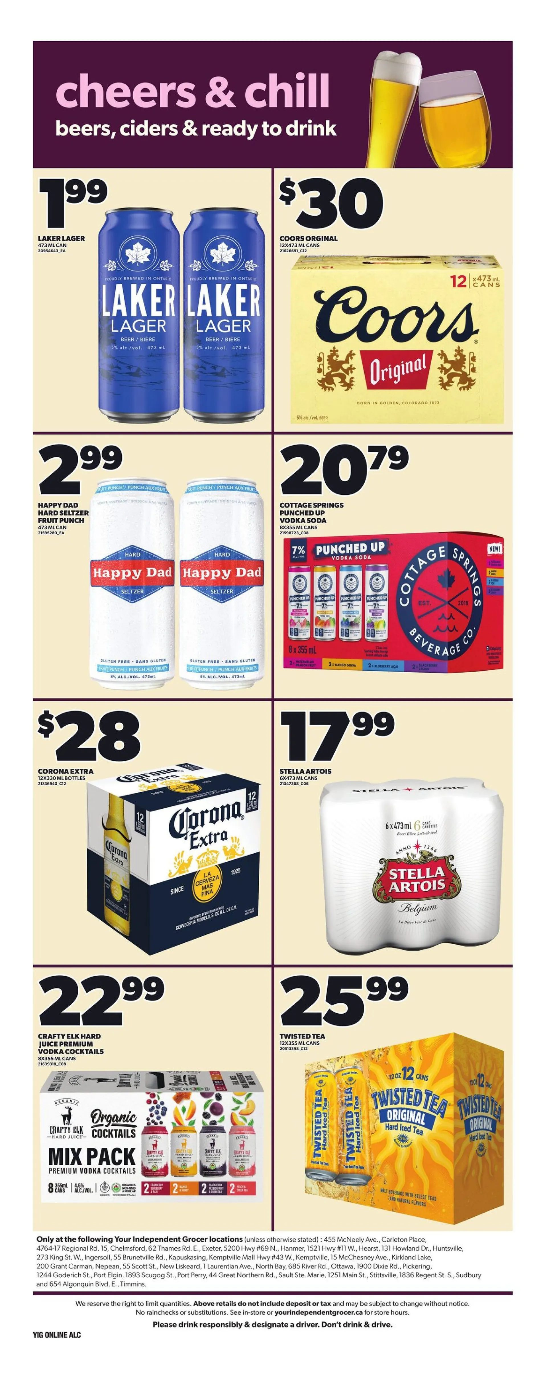 Independent Sales from March 26 to April 1 2026 - flyer page 9