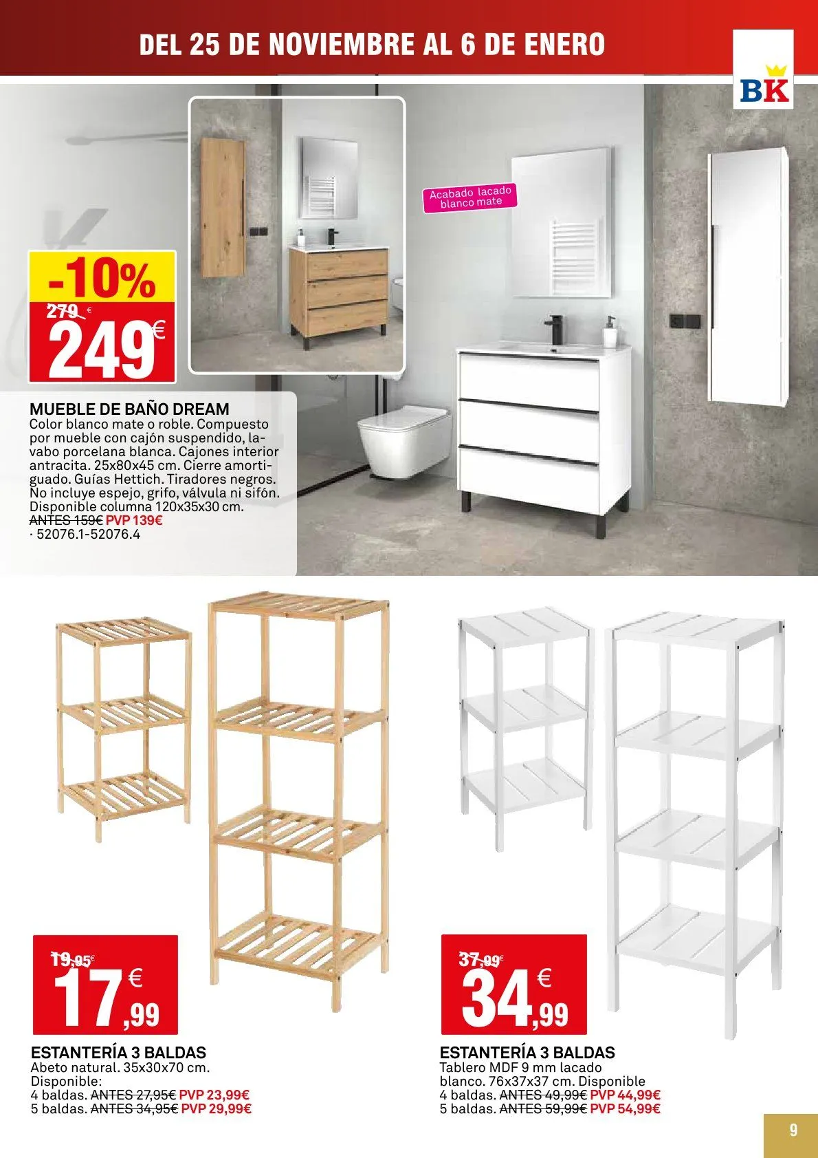 Catálogo de Bricoking Sales 25 de noviembre al 6 de enero 2026 - Página 9
