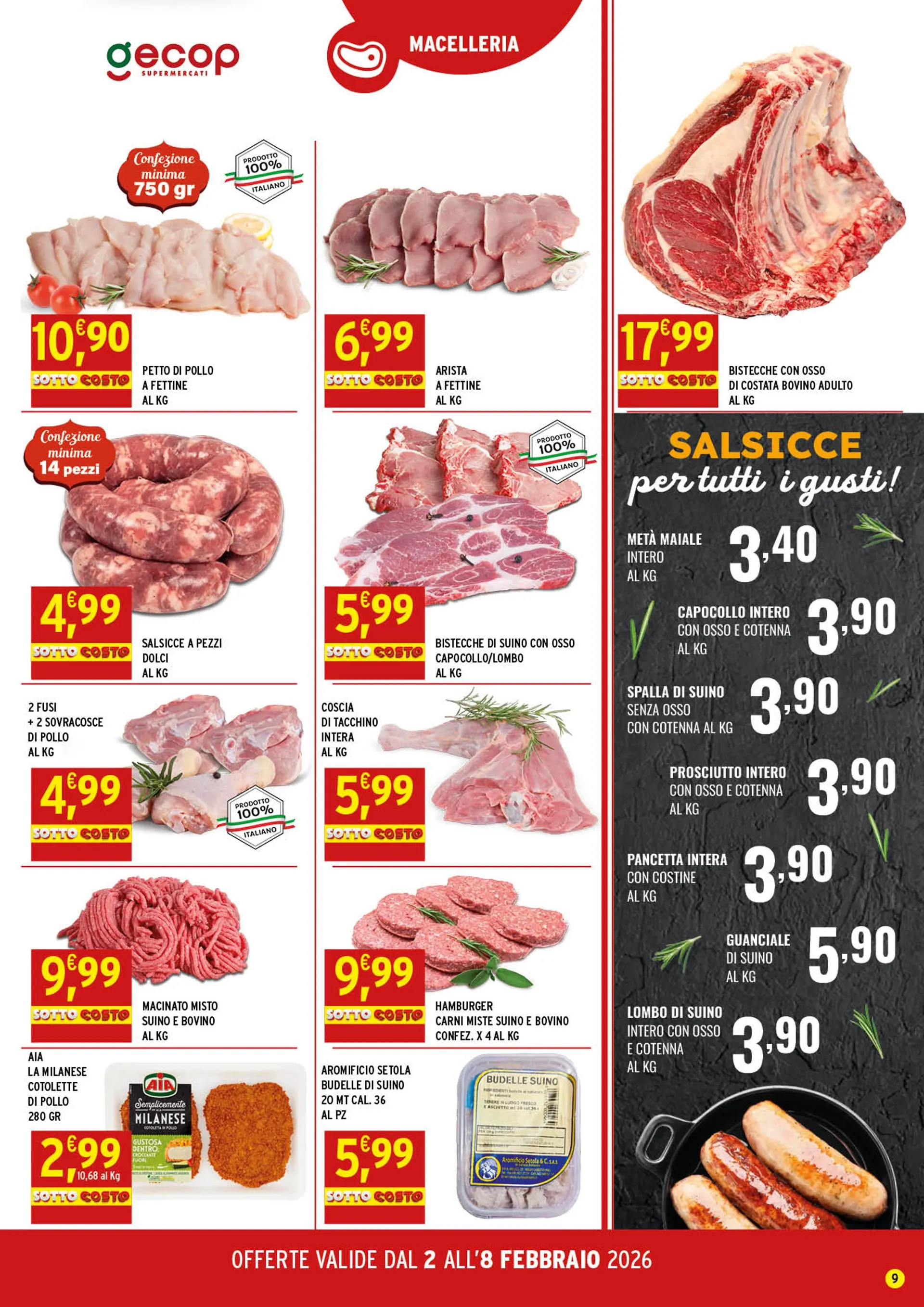 Volantini Gecop da 2 febbraio a 8 febbraio di 2026 - Pagina del volantino 9