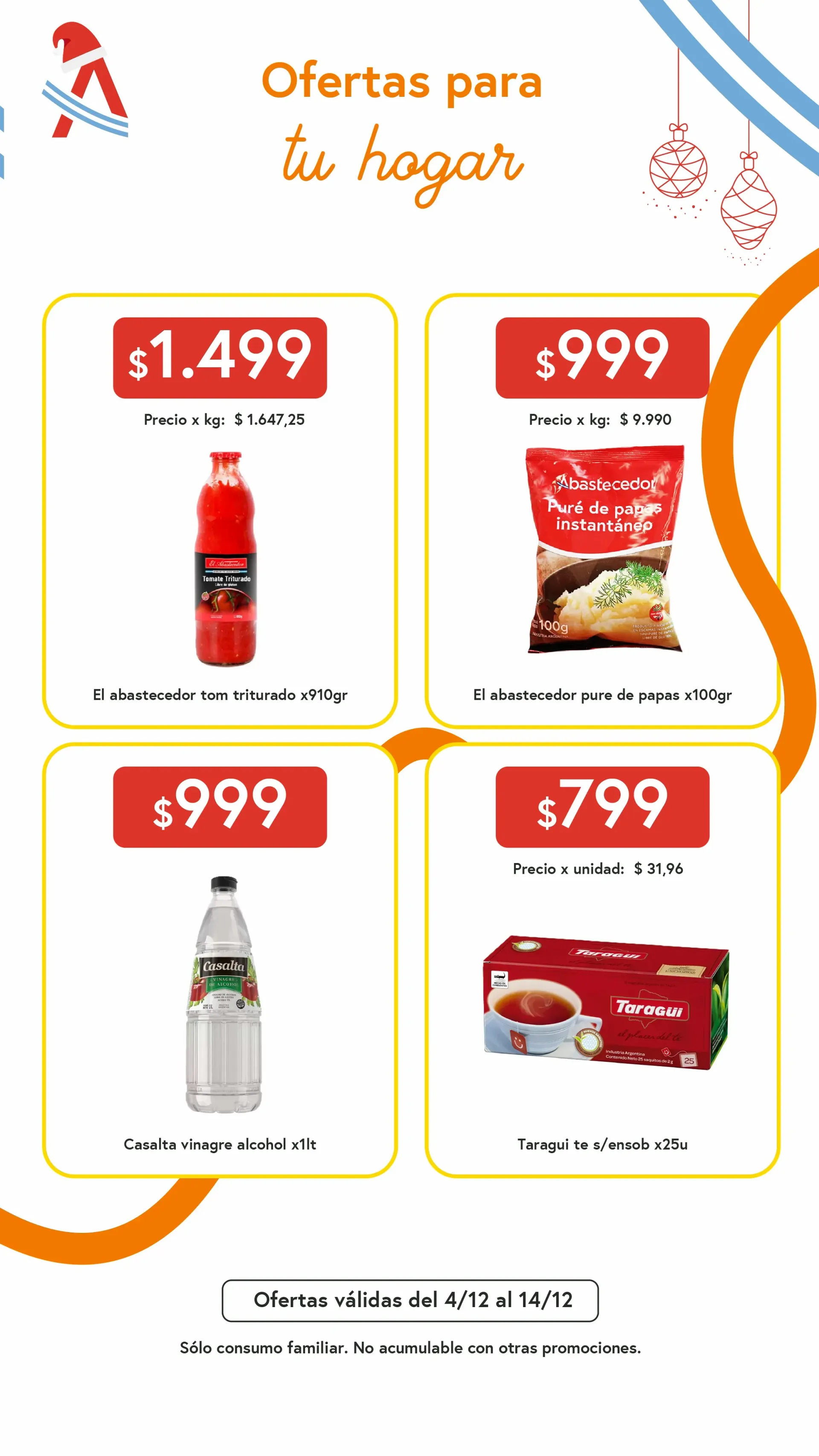 Ofertas de El Abastecedor Oferttas 4 de diciembre al 12 de diciembre 2025 - Página 9 del catálogo