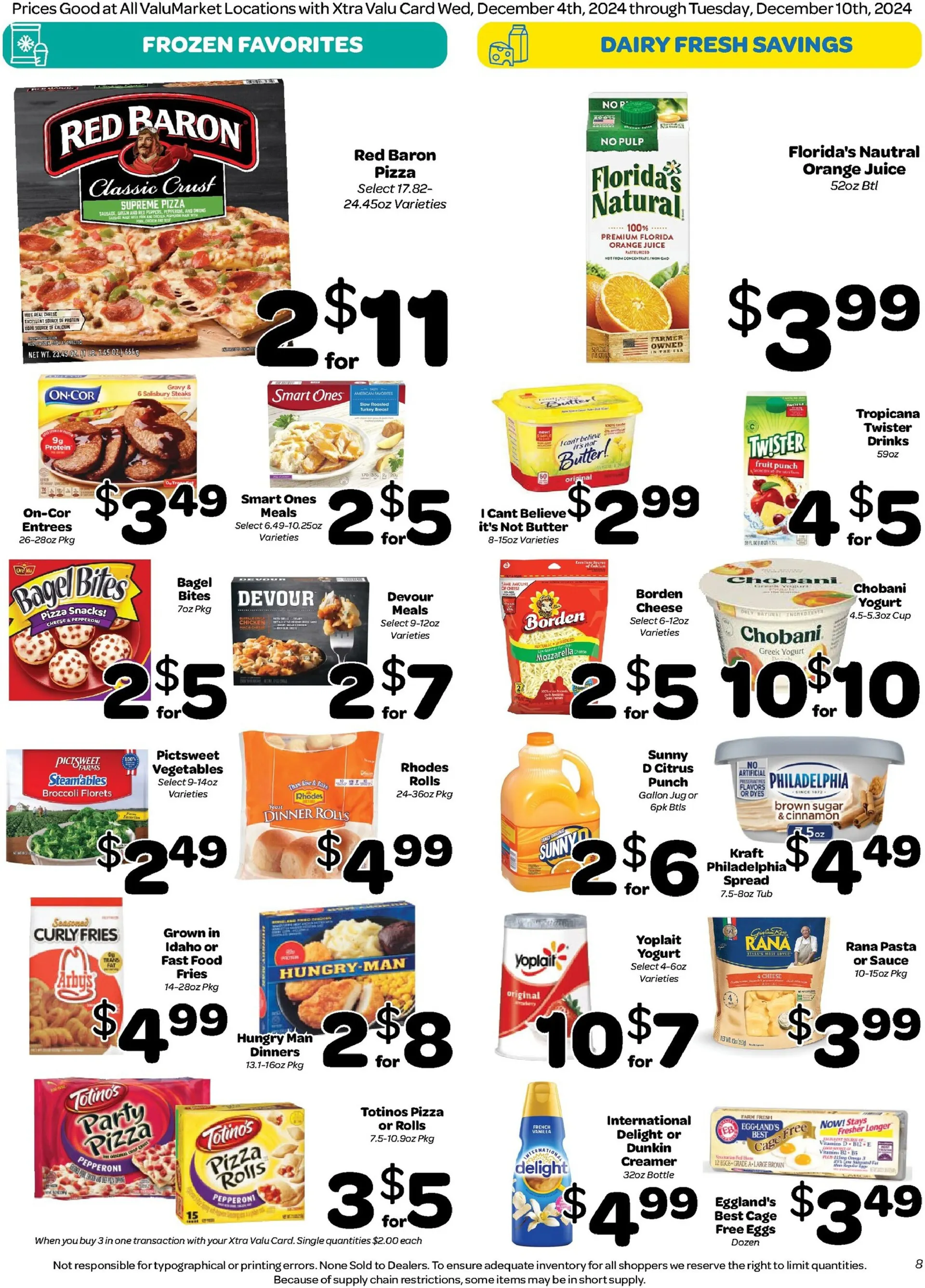 Weekly ad ValuMarket's Weekly Ad from December 4 to December 10 2024 - Page 8