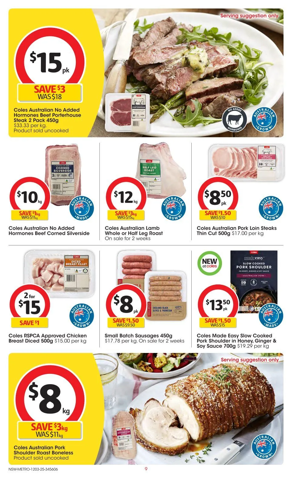 Coles´s Deals - Catalogue valid from 12 March to 18 March 2025 - page 9